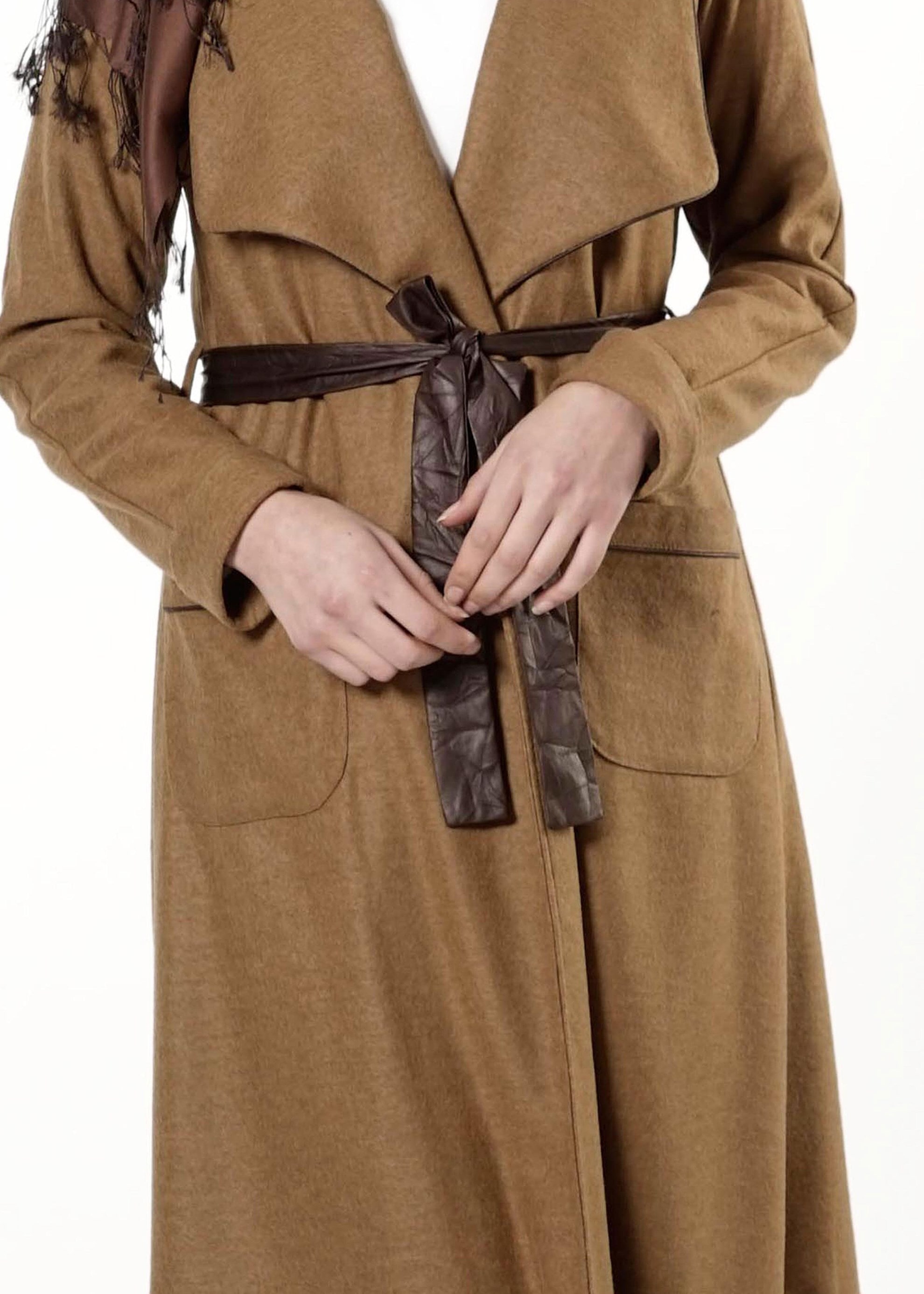 Tesettür giyim KAHVE 4198 TUNİK