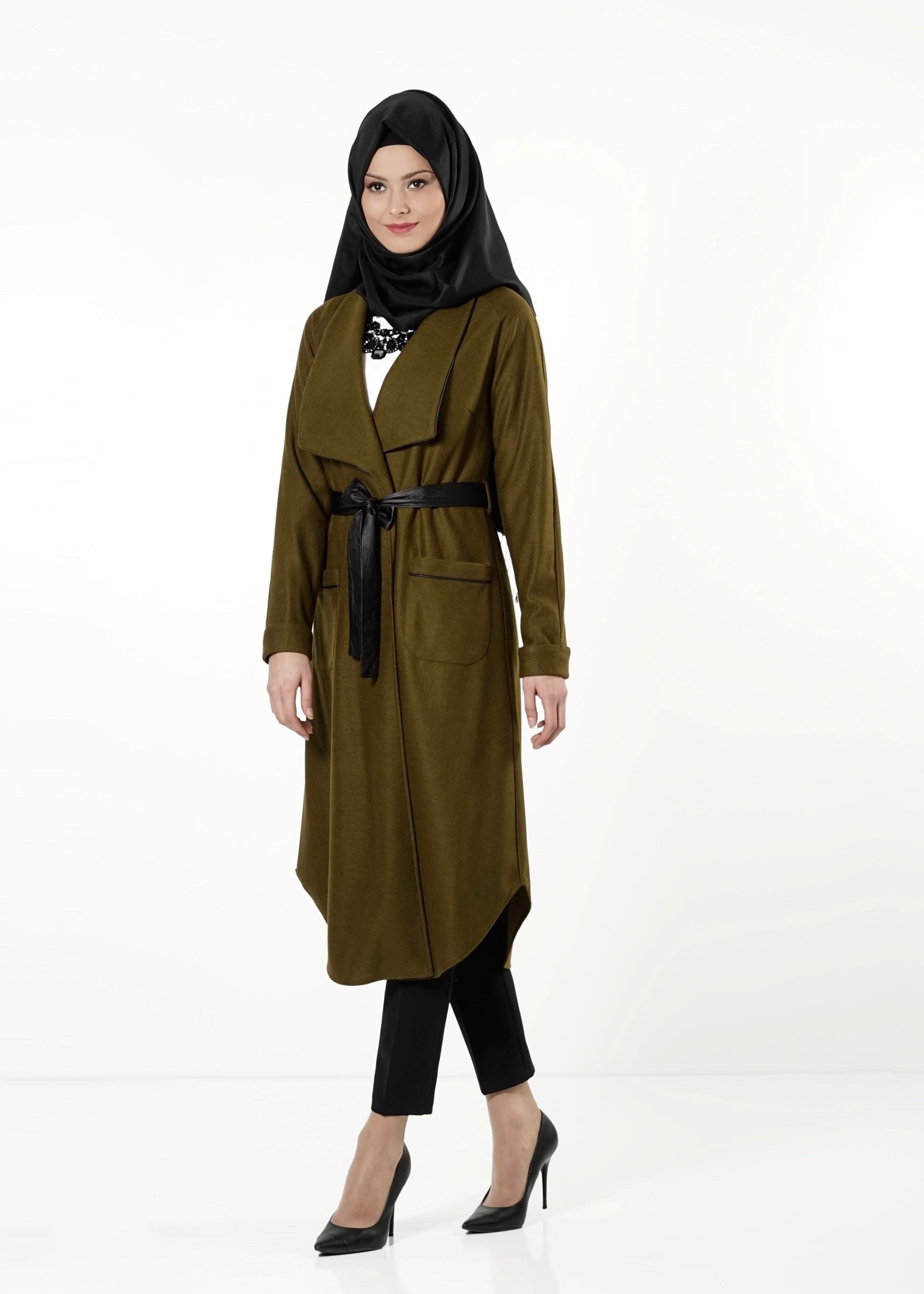 Tesettür giyim YEŞİL 4198 TUNİK