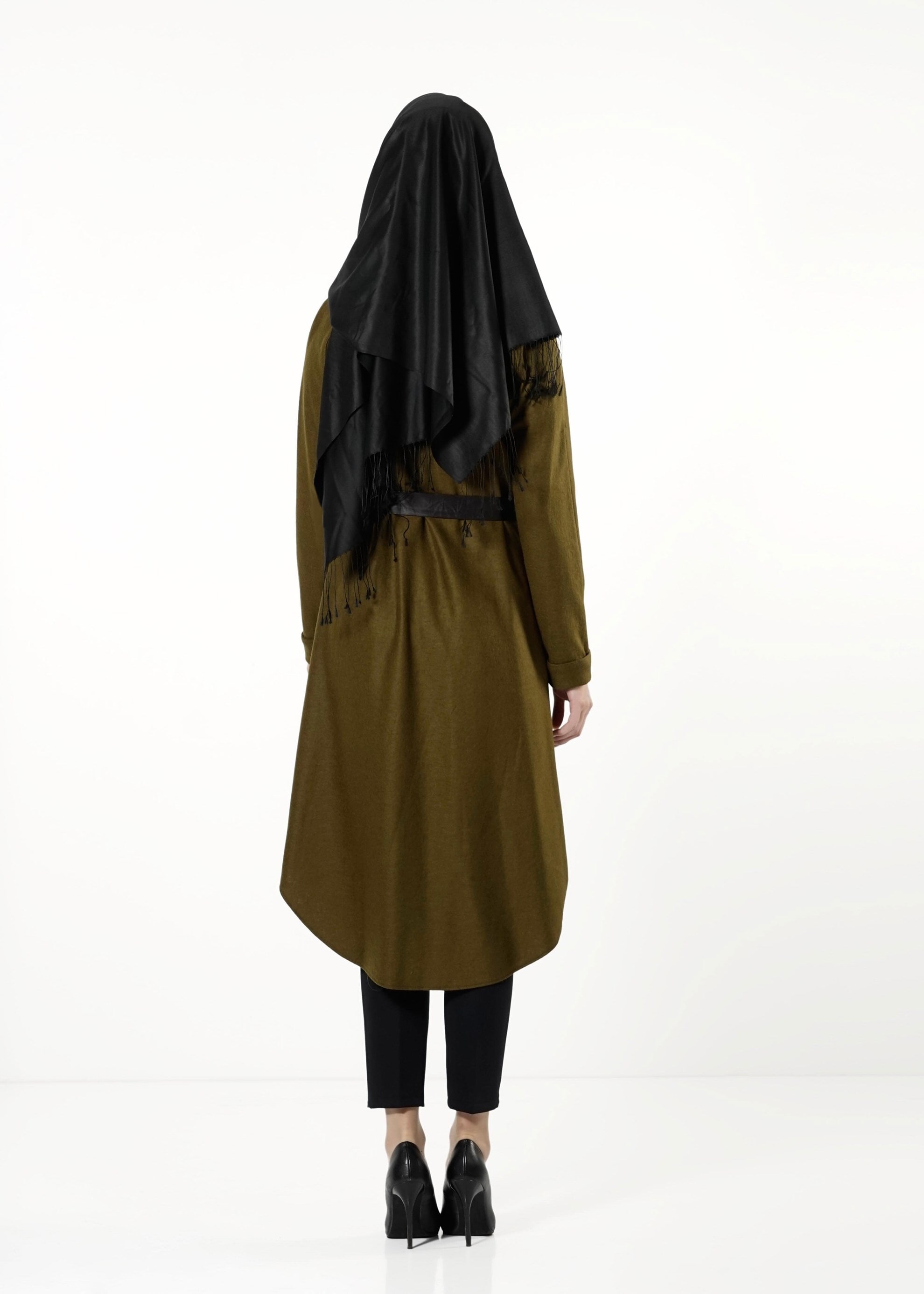 Tesettür giyim YEŞİL 4198 TUNİK