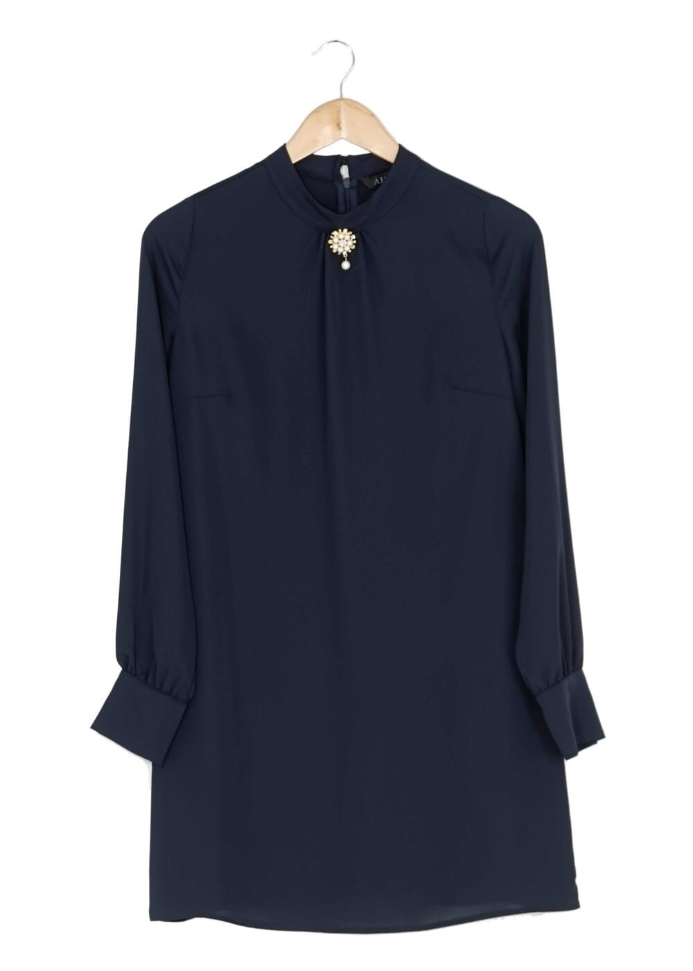 Tesettür giyim LACİVERT 4662  TUNİK