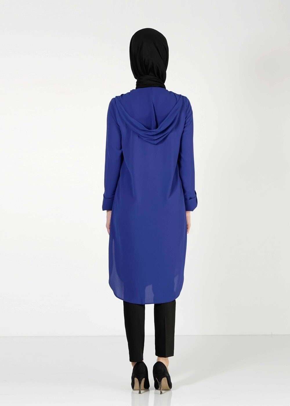 Tesettür giyim LACİVERT 4894 TUNİK
