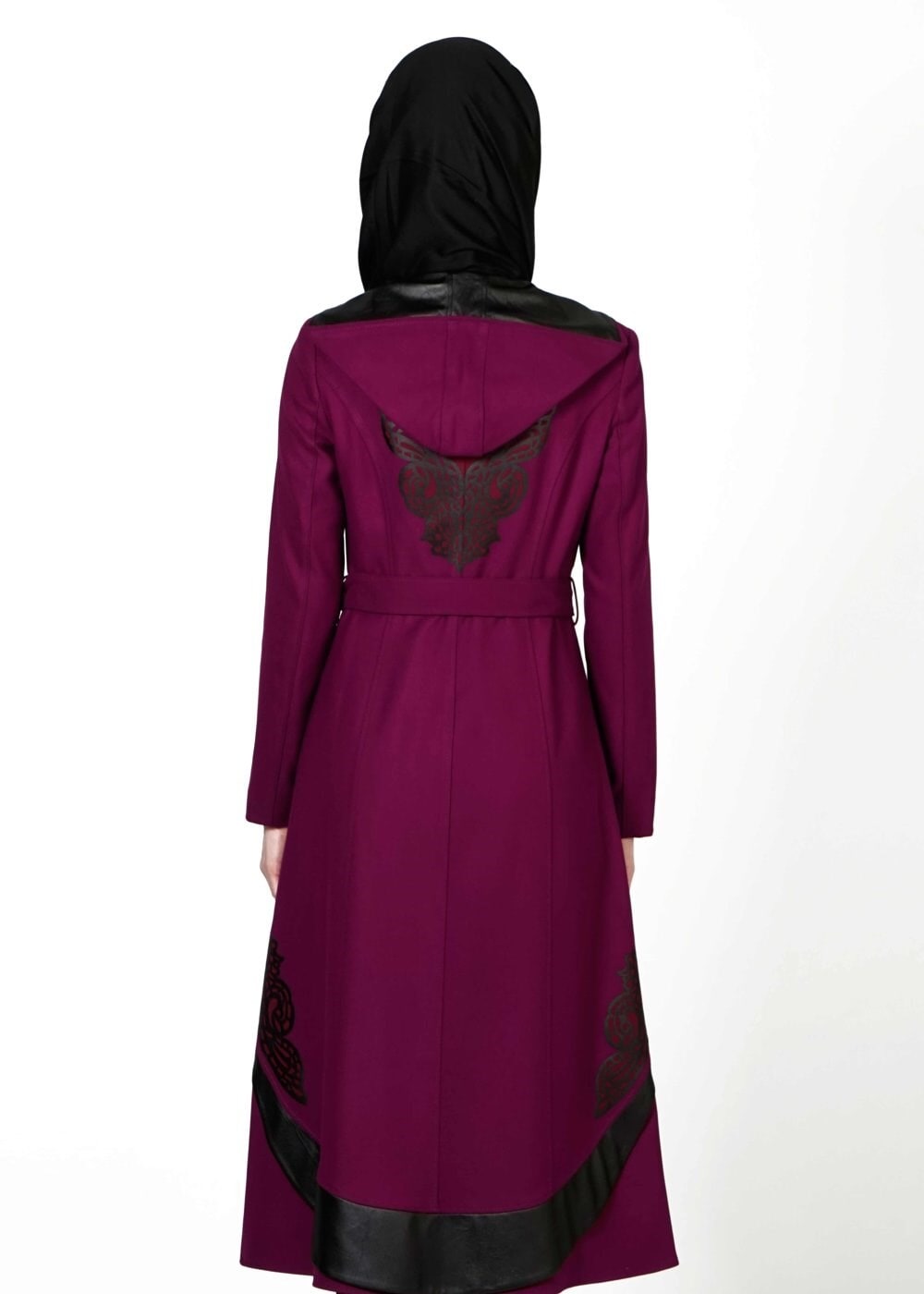 Tesettür giyim MOR 1616 Orka Tesettür Trench