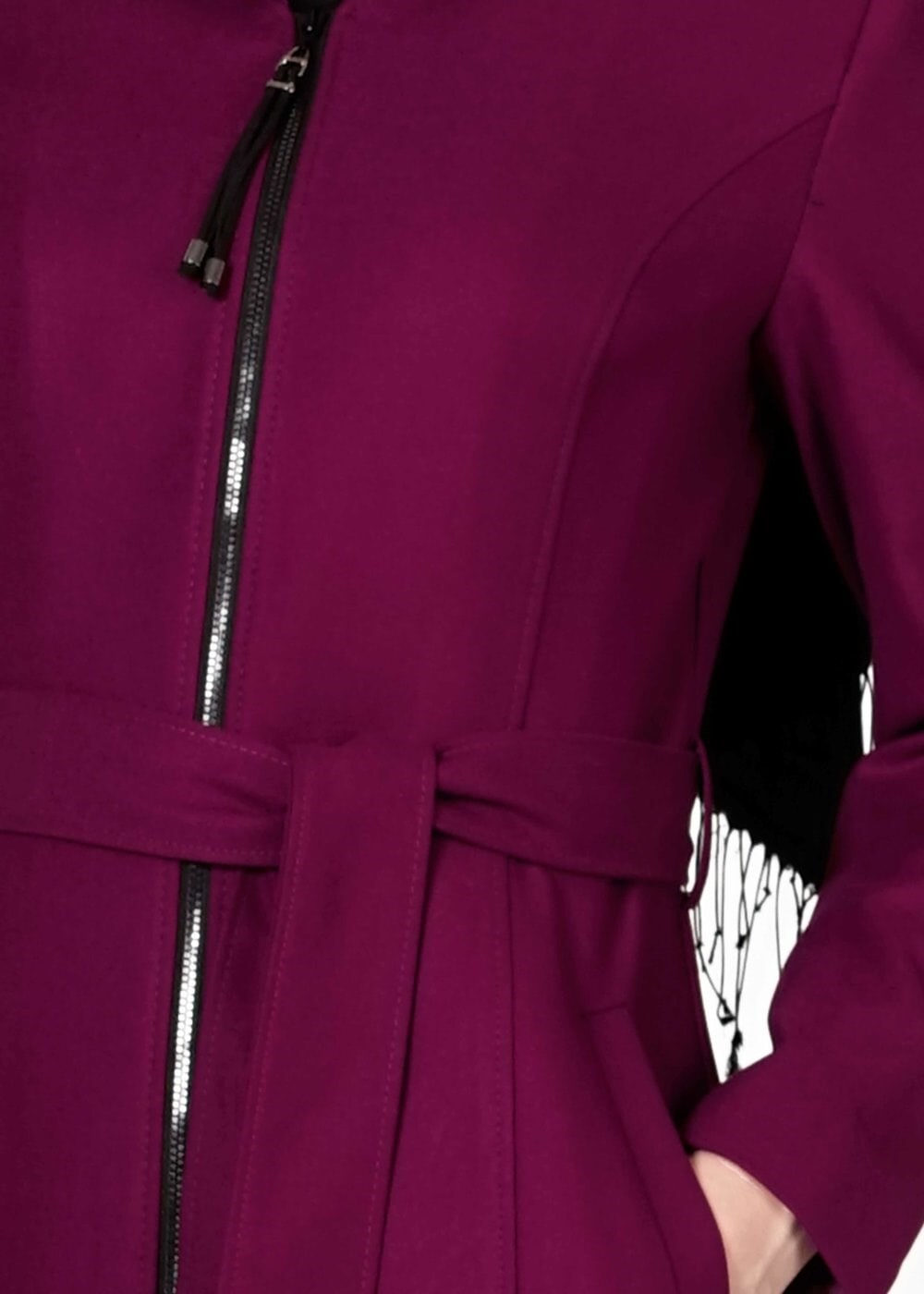 Tesettür giyim MOR 1616 Orka Tesettür Trench