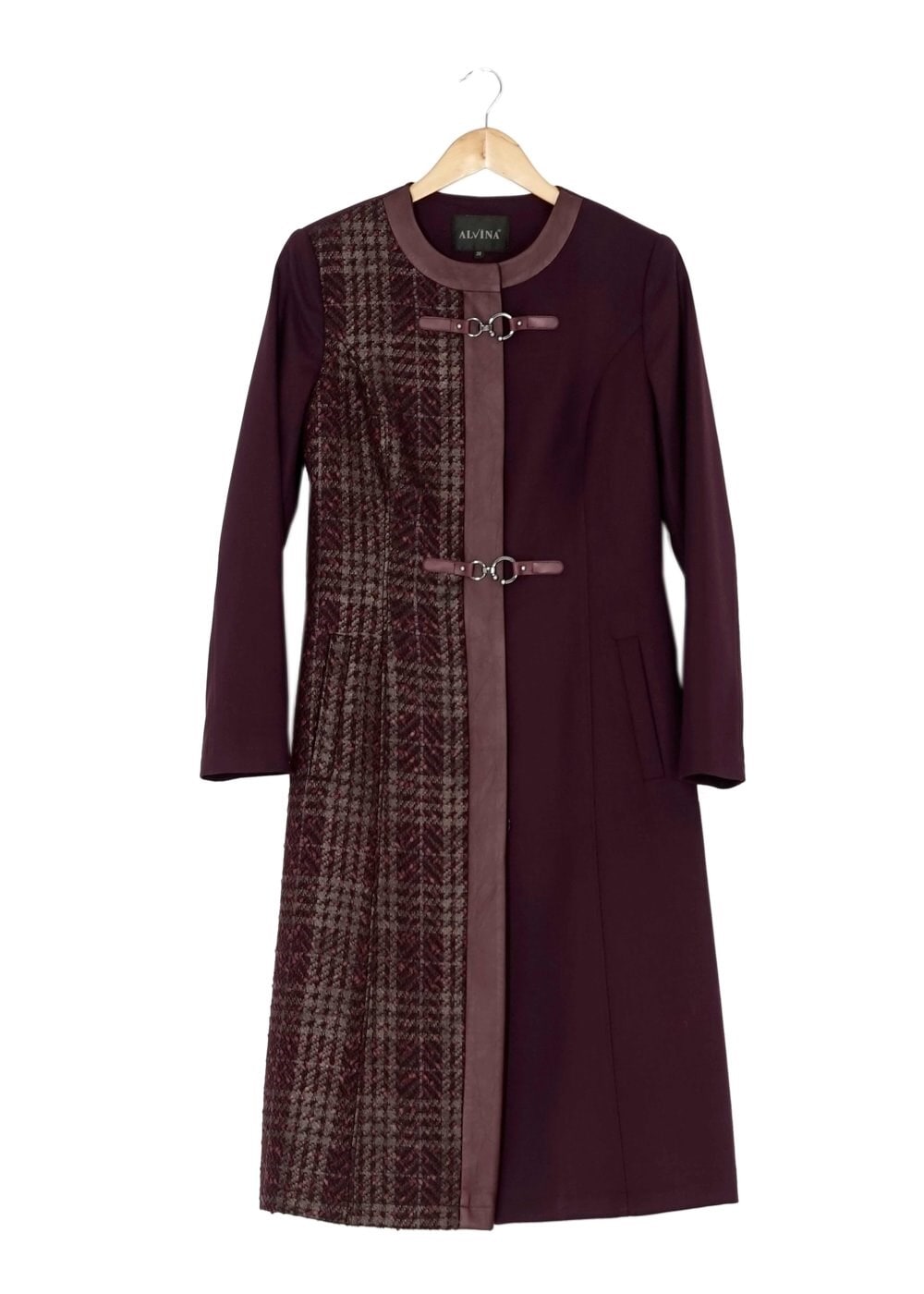 Tesettür giyim MÜRDÜM 1639 KABAN