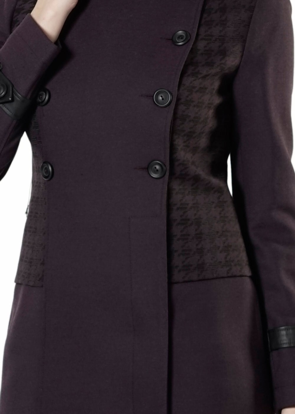 Tesettür giyim MOR 1645 TRENÇKOT