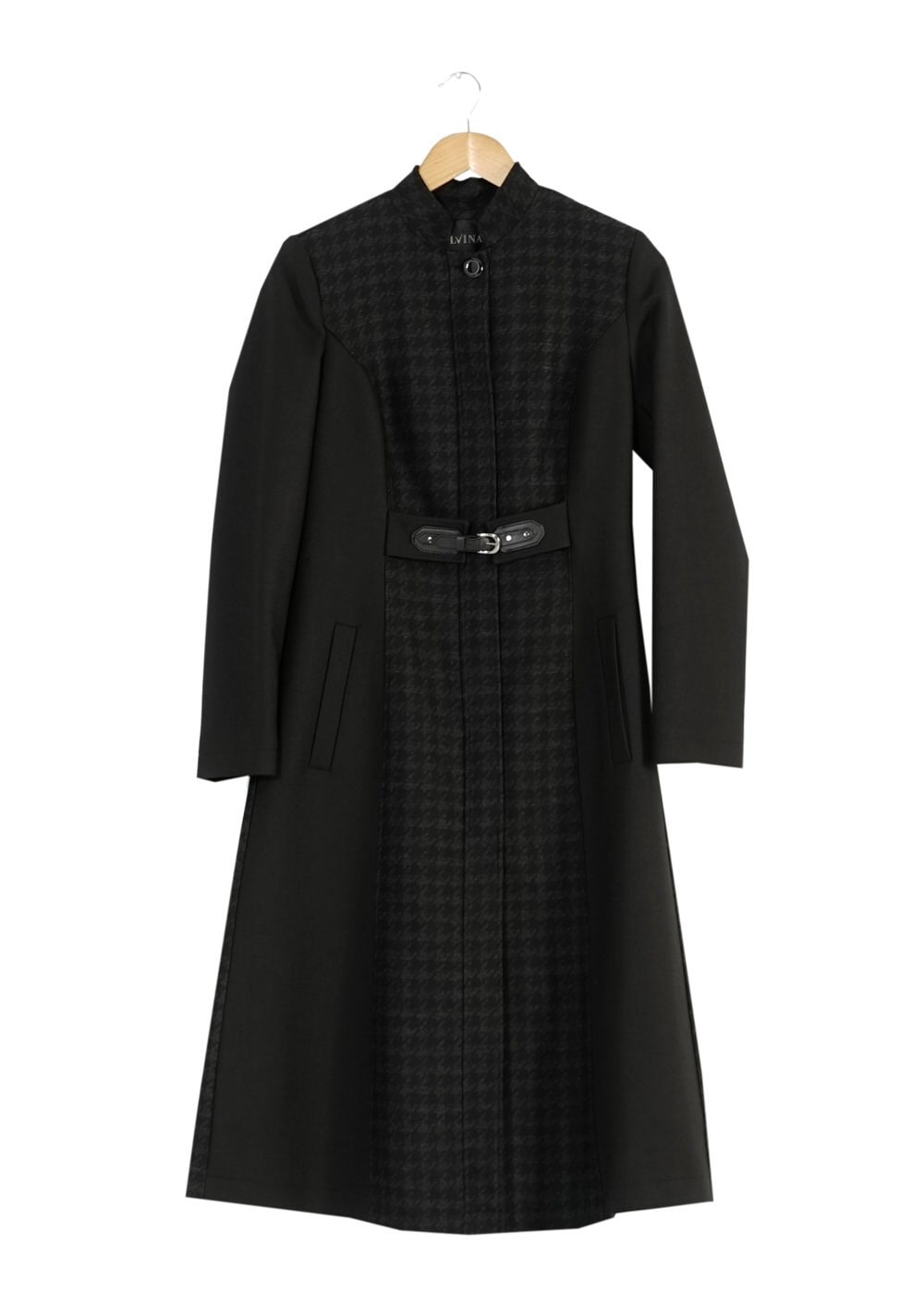 Tesettür giyim SİYAH 1670 TRENÇKOT