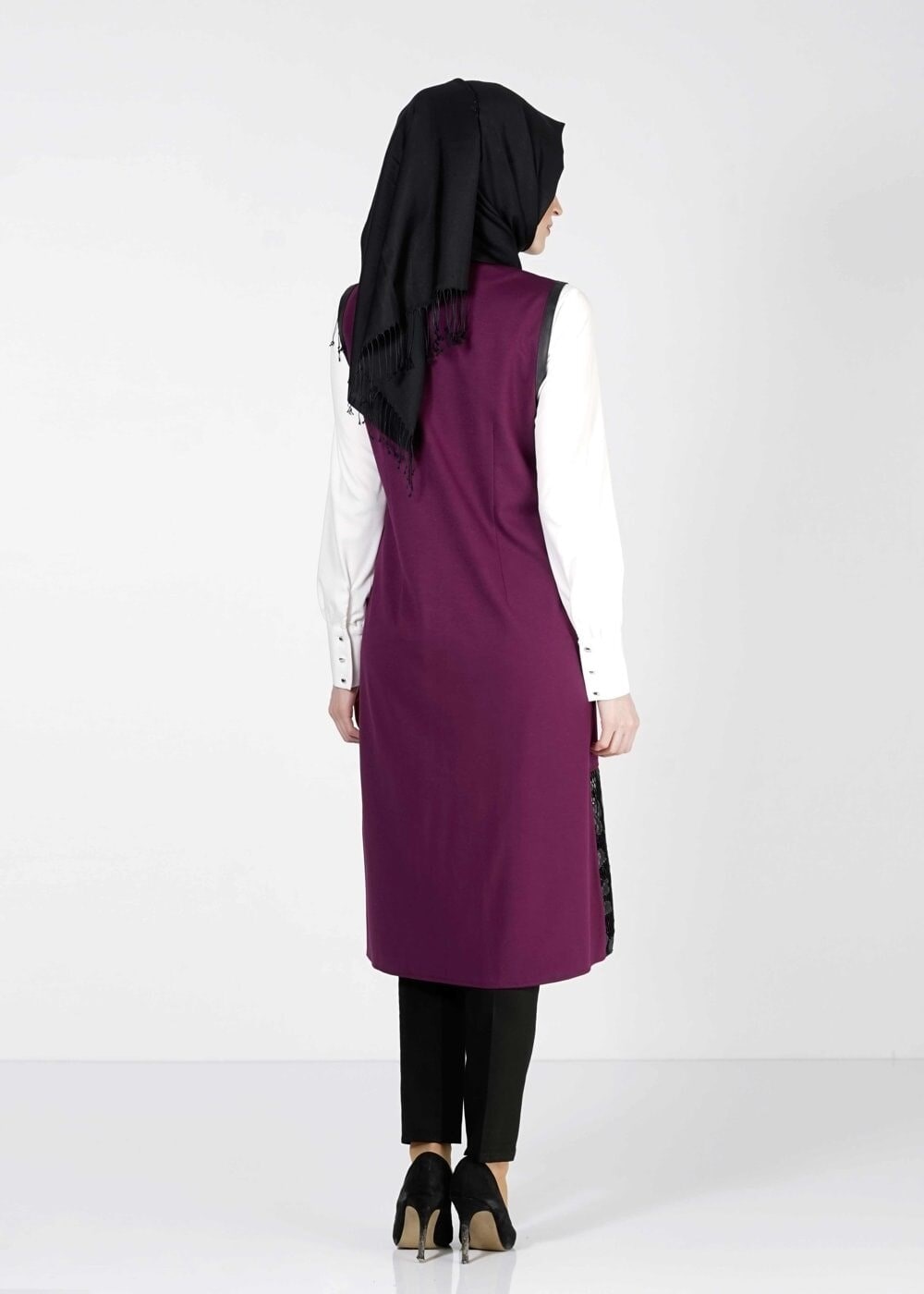 Tesettür giyim MOR 4012 YELEK