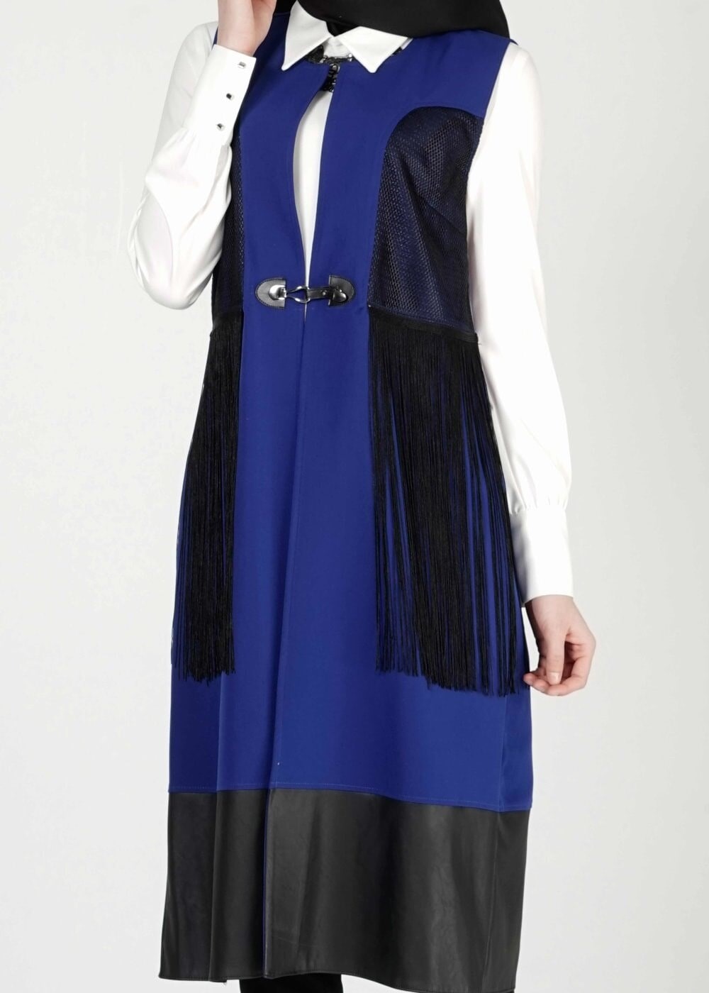 Tesettür giyim LACİVERT 4045 YELEK