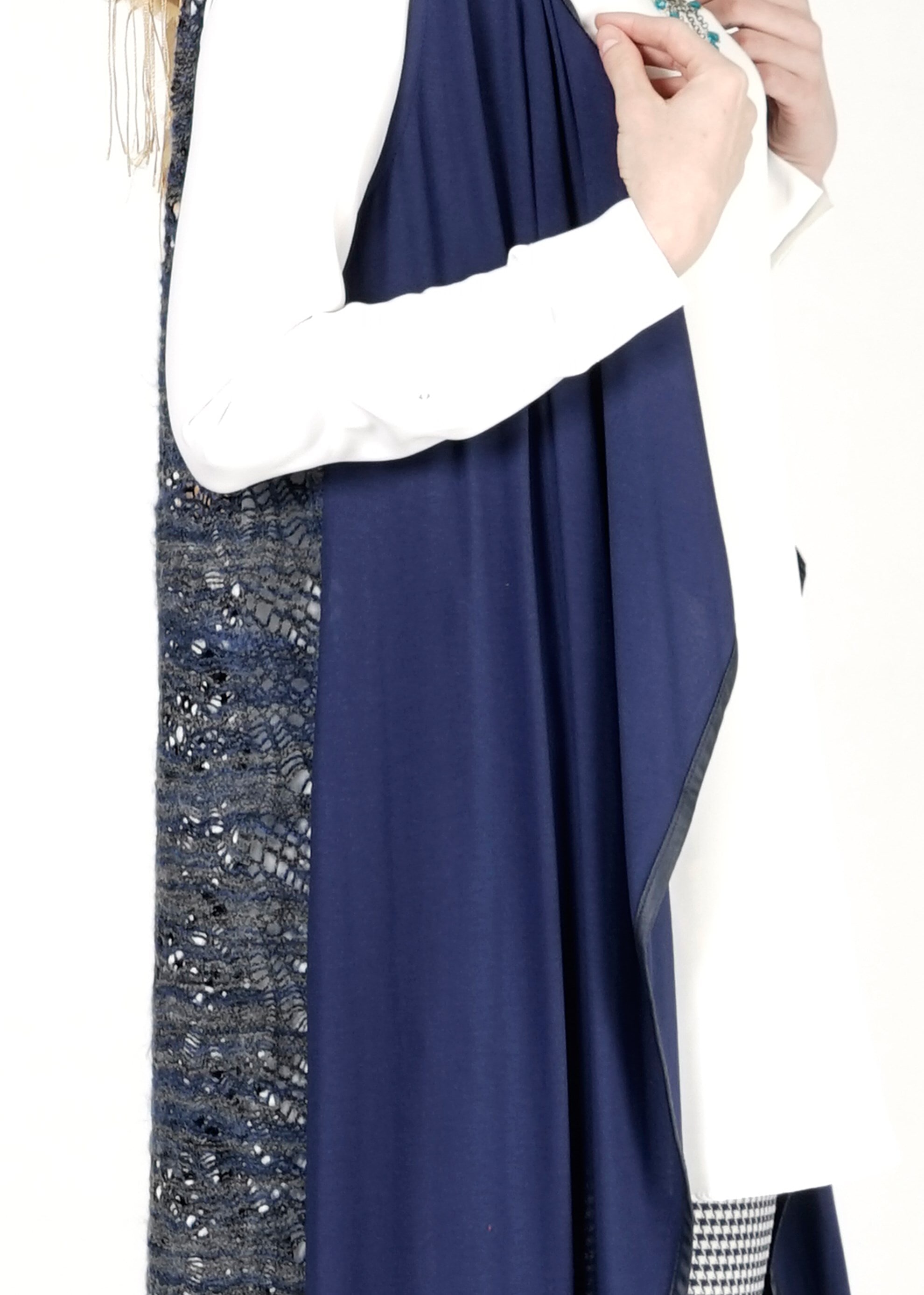 Tesettür giyim LACİVERT 4049 YELEK