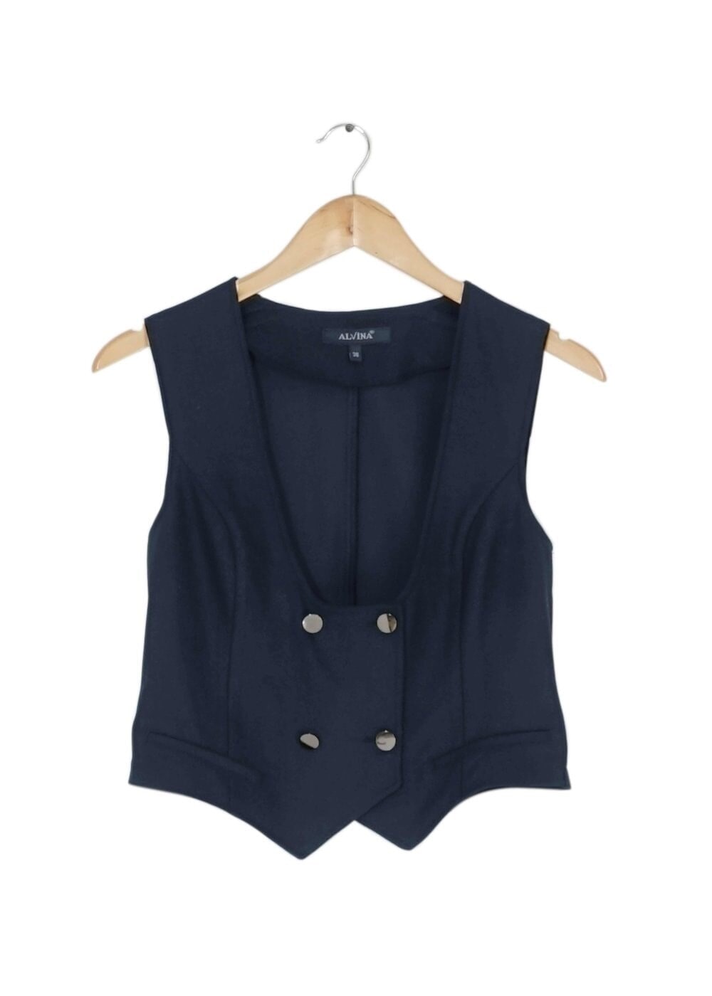 Tesettür giyim LACİVERT 4084 YELEK