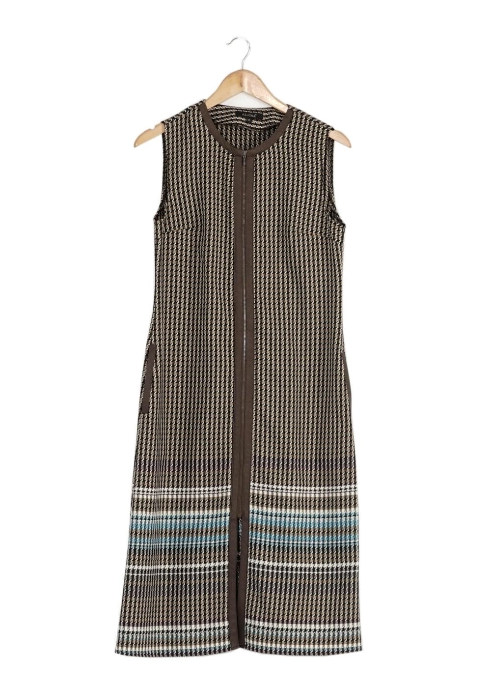 Tesettür giyim KAHVE 4153 YELEK