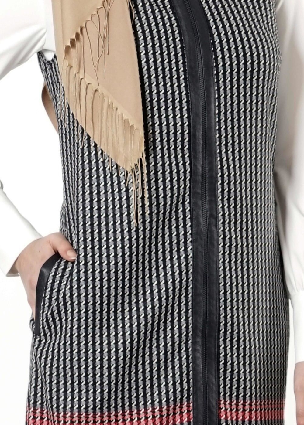 Tesettür giyim LACİVERT 4153 YELEK