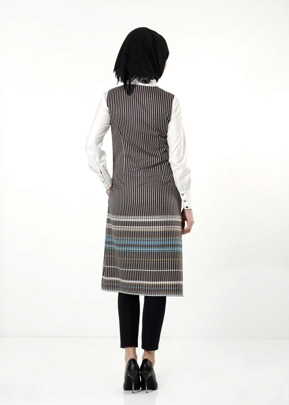 Tesettür giyim MÜRDÜM 4153 YELEK