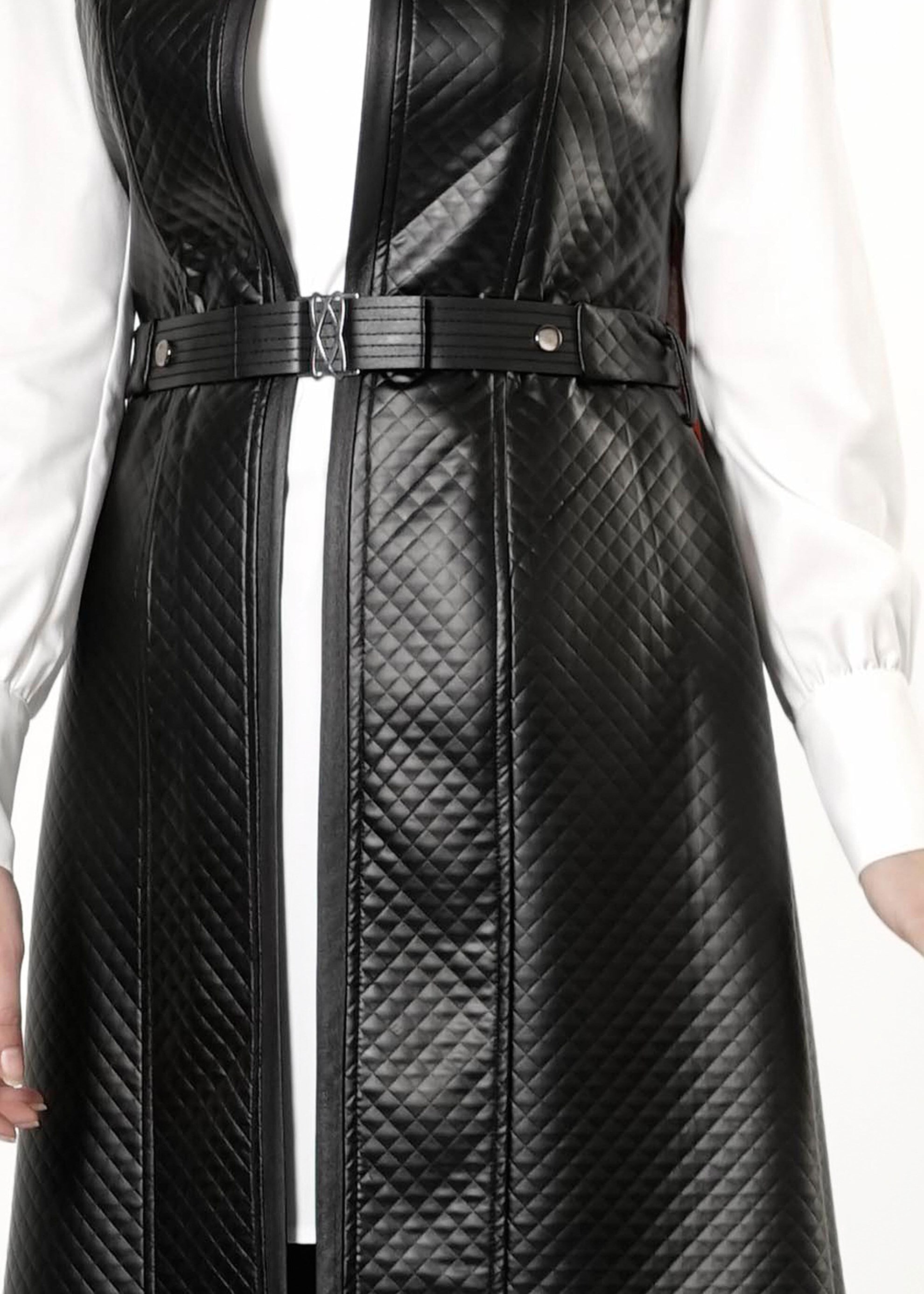 Tesettür giyim SİYAH 4015-1 YELEK