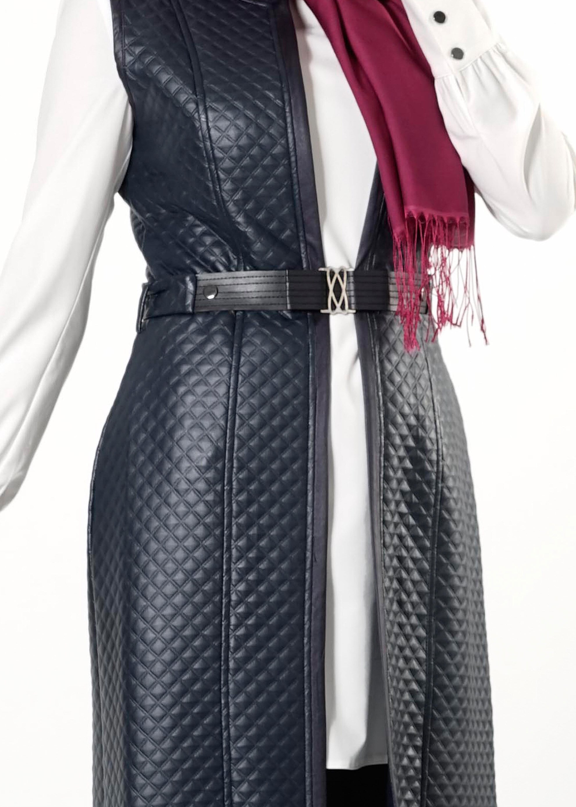 Tesettür giyim LACİVERT 4015-1 YELEK