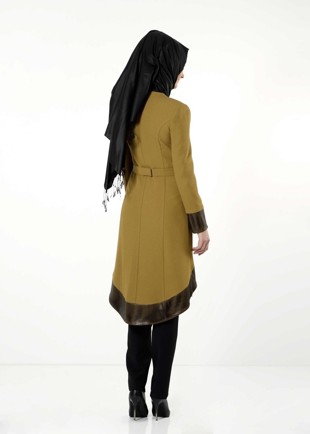 Tesettür giyim SARI 3170P NOBBY 2&prime;Lİ PNT.TKM