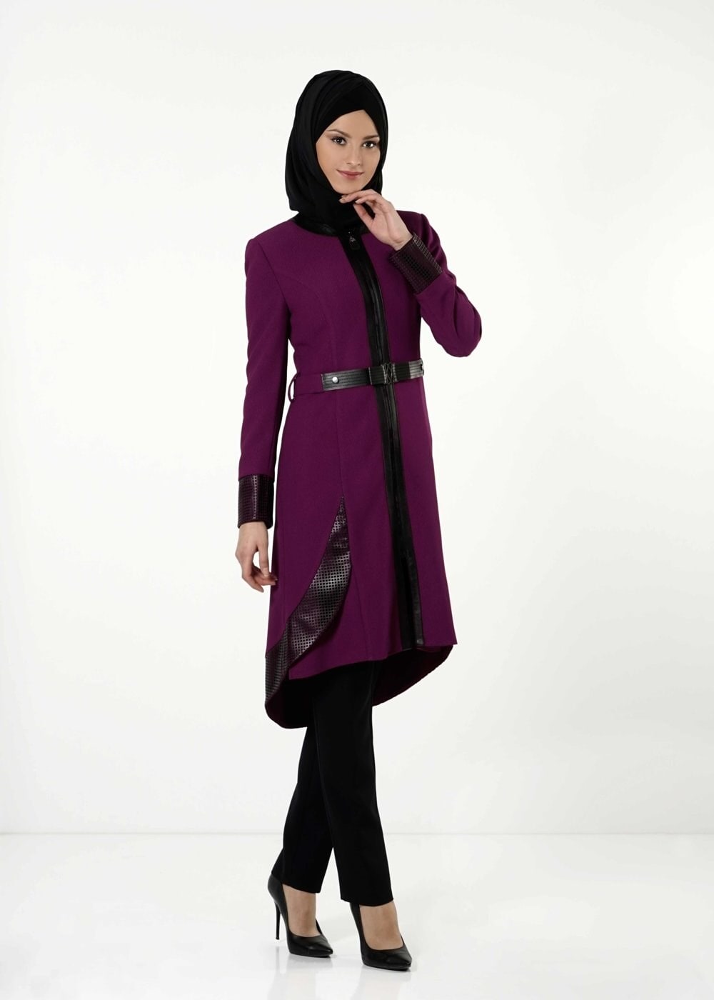 Tesettür giyim MOR 3170P NOBBY 2&prime;Lİ PNT.TKM