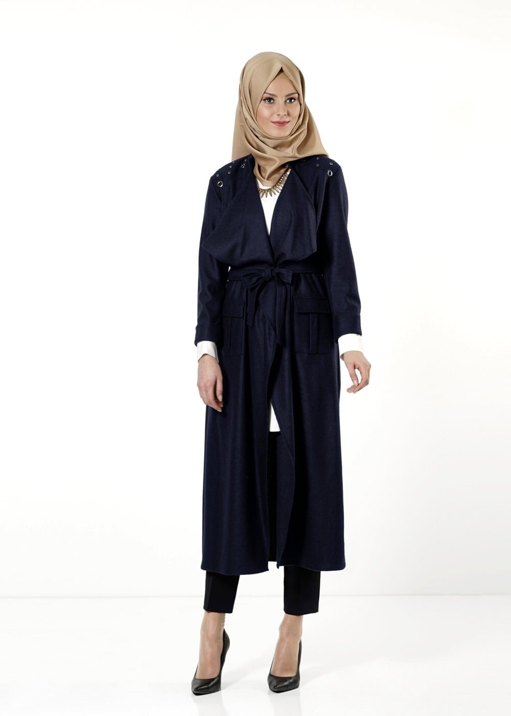Tesettür giyim LACİVERT 4197 BETY TUNİK 36/44(38-40) TEK42