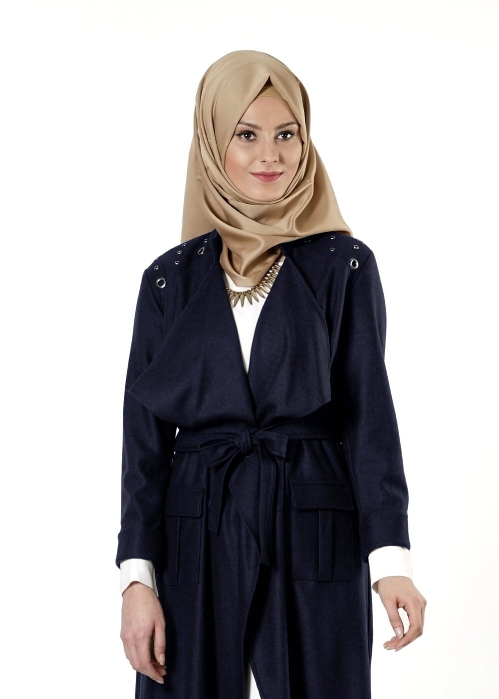 Tesettür giyim LACİVERT 4197 BETY TUNİK 36/44(38-40) TEK42