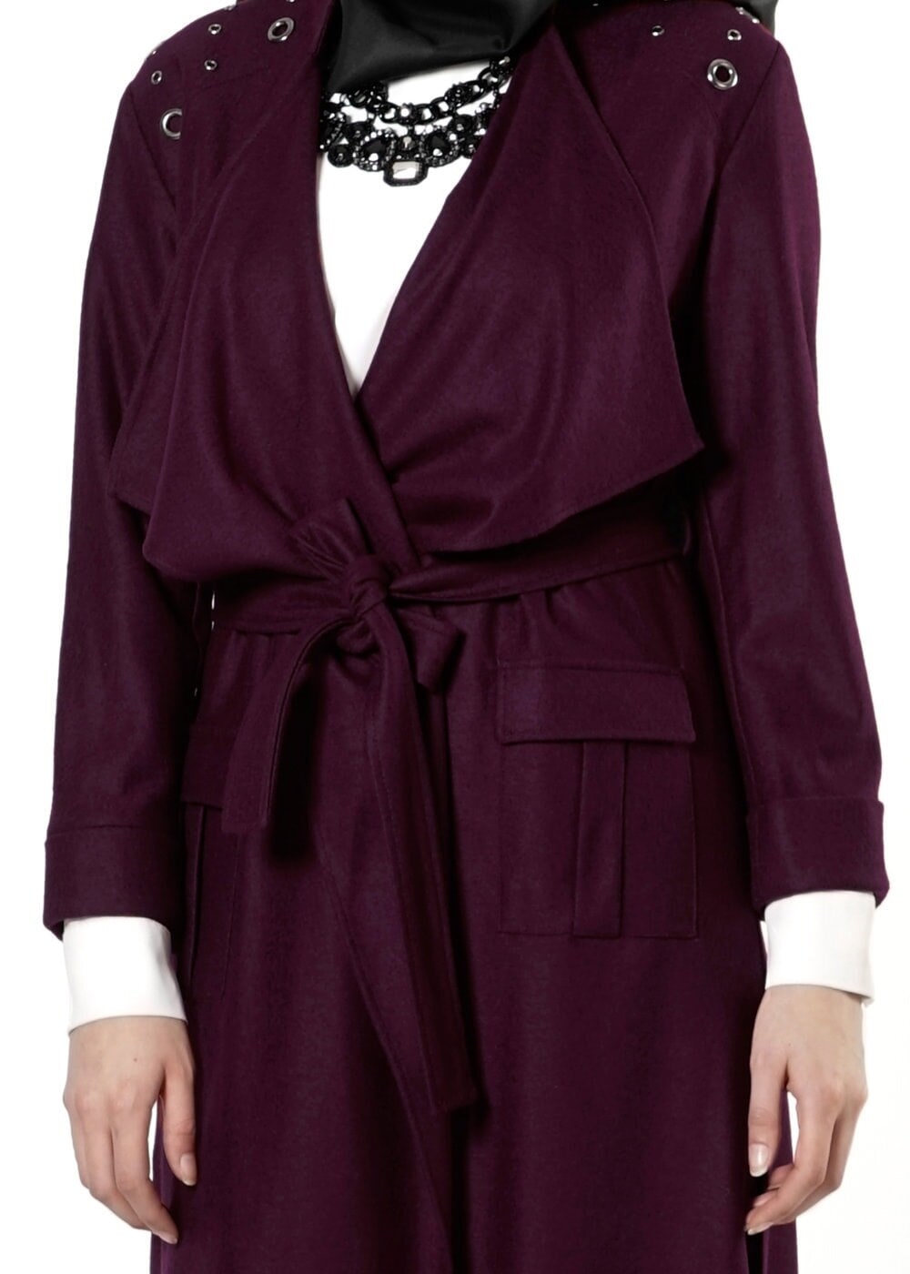 Tesettür giyim BORDO 4197 BETY TUNİK 36/44(38-40) TEK42