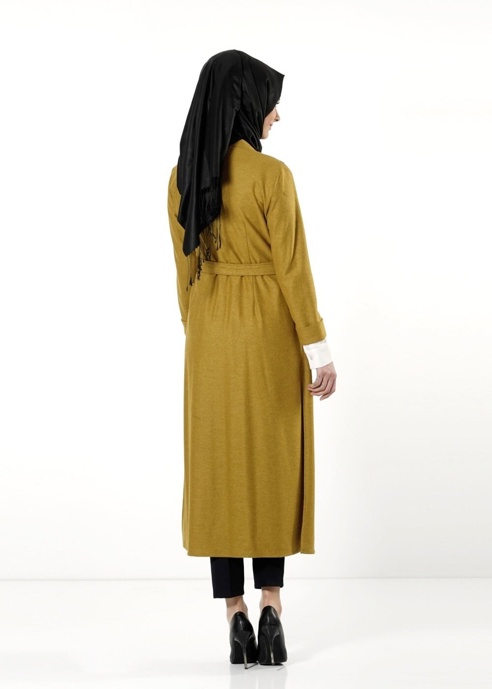 Tesettür giyim YEŞİL 4197 BETY TUNİK 36/44(38-40) TEK42