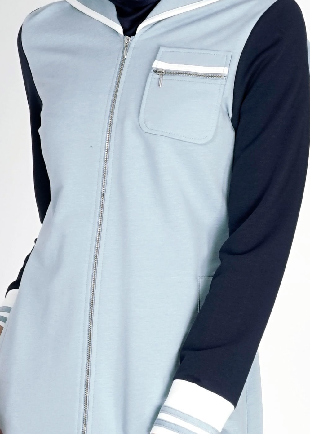 Tesettür giyim MAVİ 4782 TUNİK