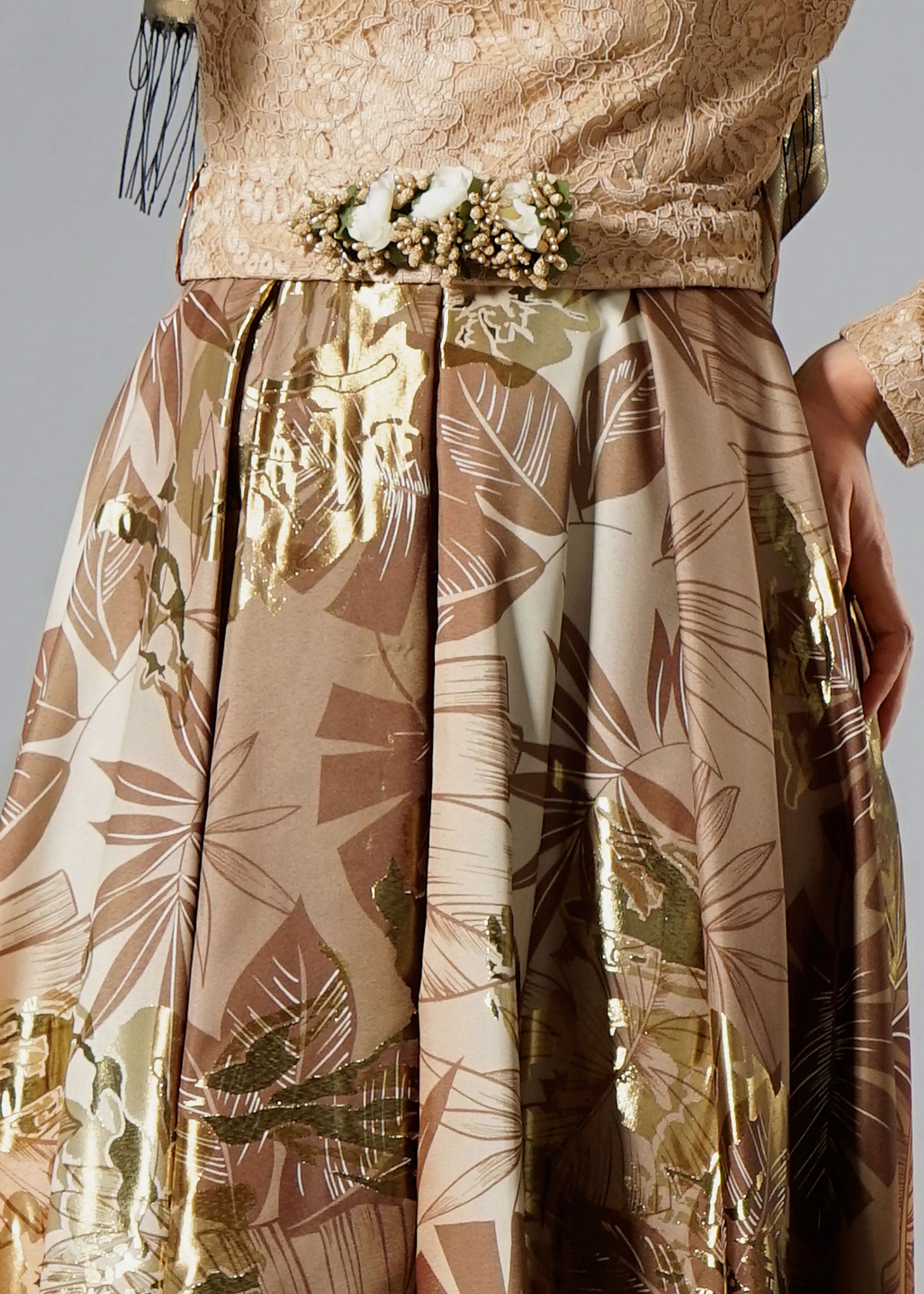 Tesettür giyim ALTIN 5220 40379 Tesettür Abiye 36/40(38) TEK38