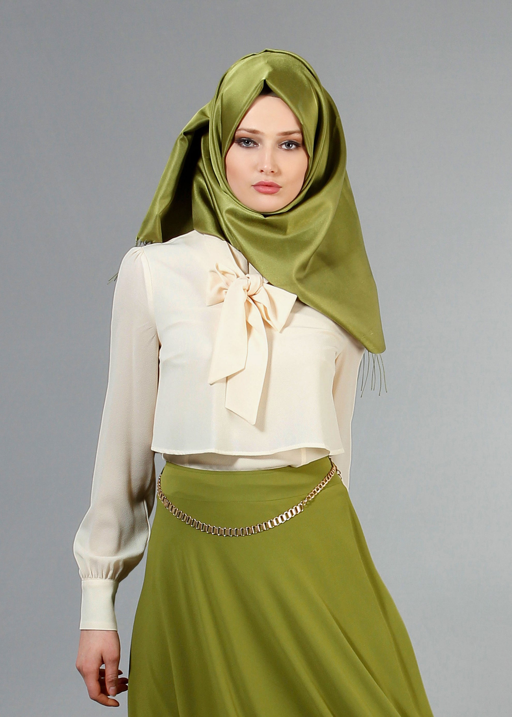 Tesettür giyim EKRU 4232 Nişantaşı Tesettür Bluz 36/44(38/40) TEK38