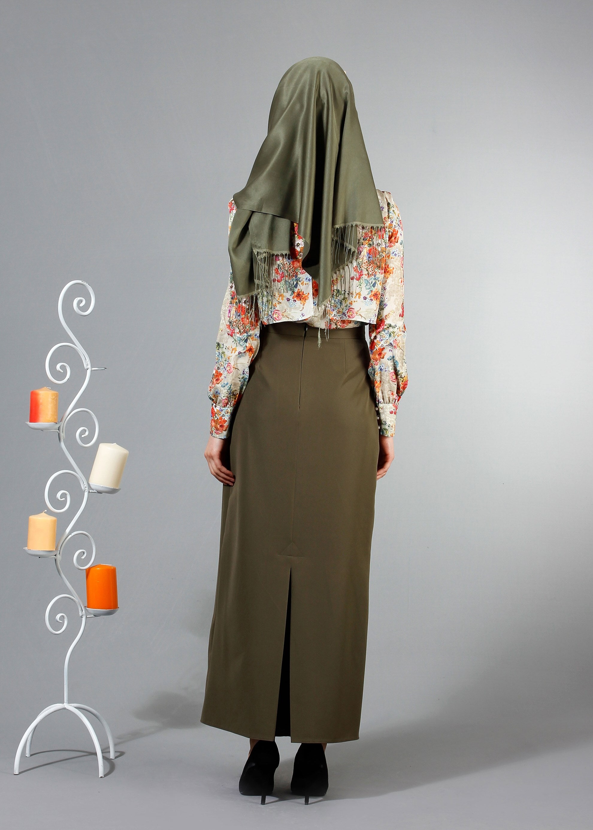 Tesettür giyim BEJ 4233 Maglia Tesettür Bluz 36/44(38/40) TEK38