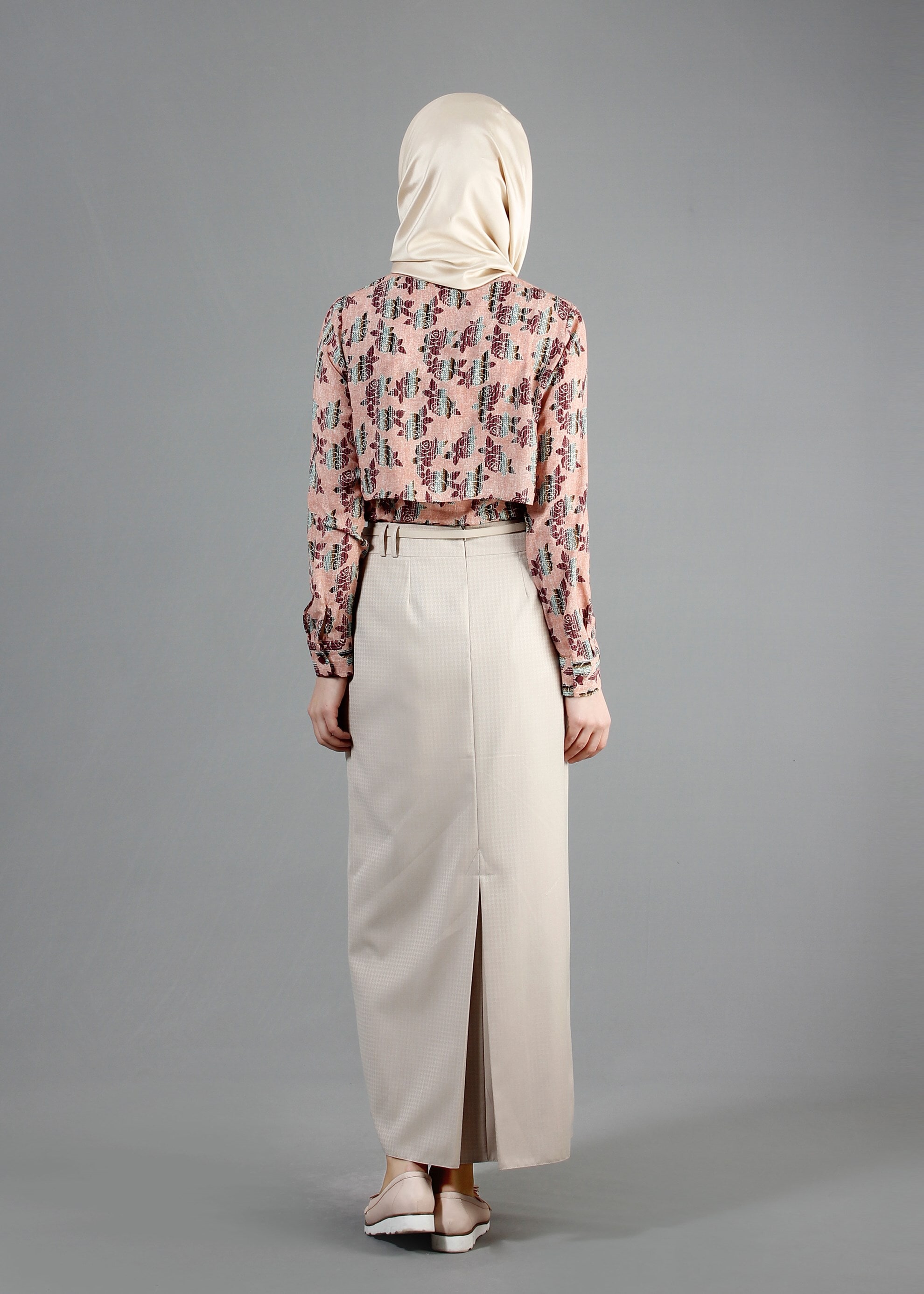 Tesettür giyim PUDRA 4309 Maglia Tesettür Bluz 36/42(38-40) TEK36