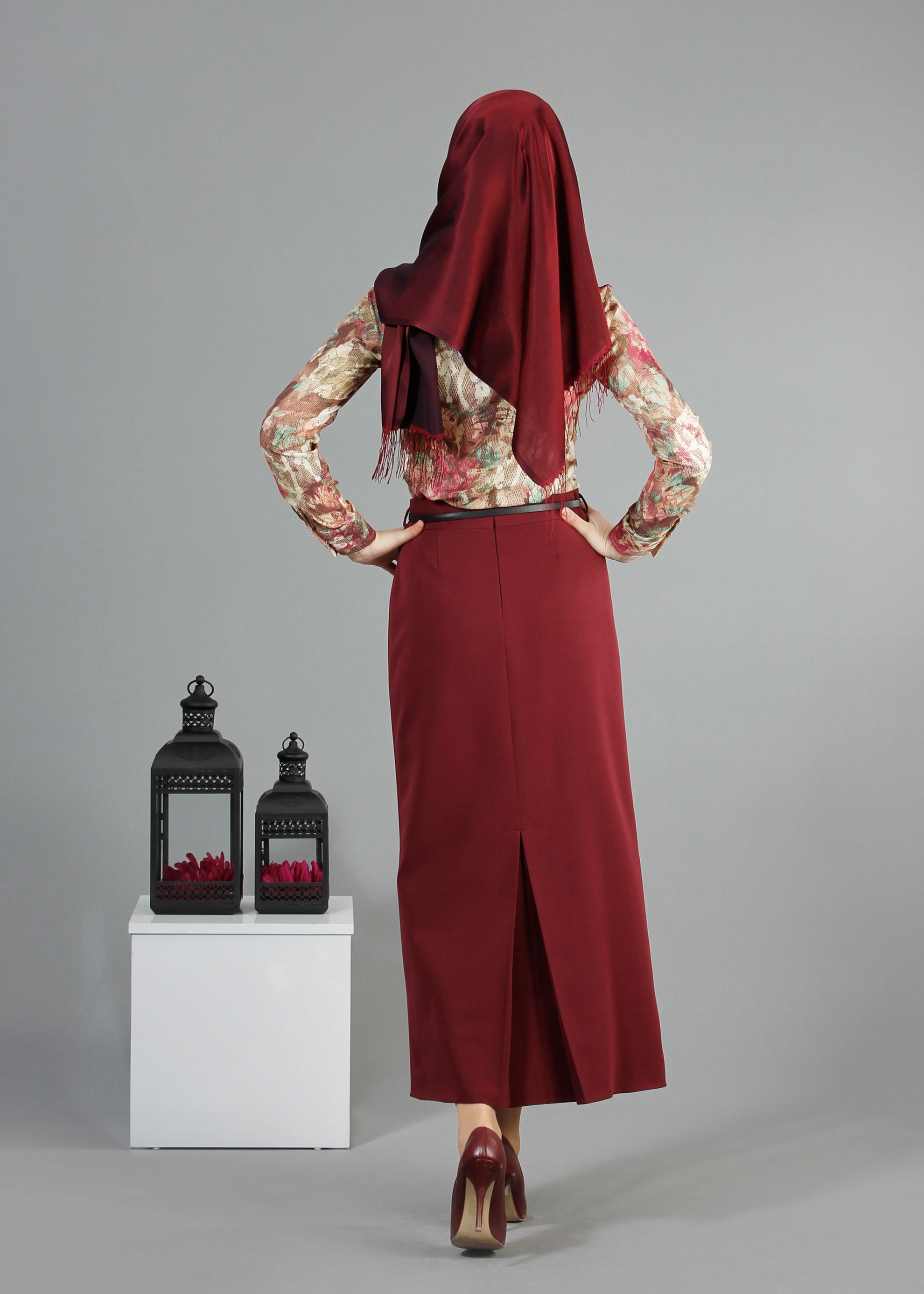 Tesettür giyim PUDRA 4310 Maglia Tesettür Bluz 36/44(38/40) TEK42