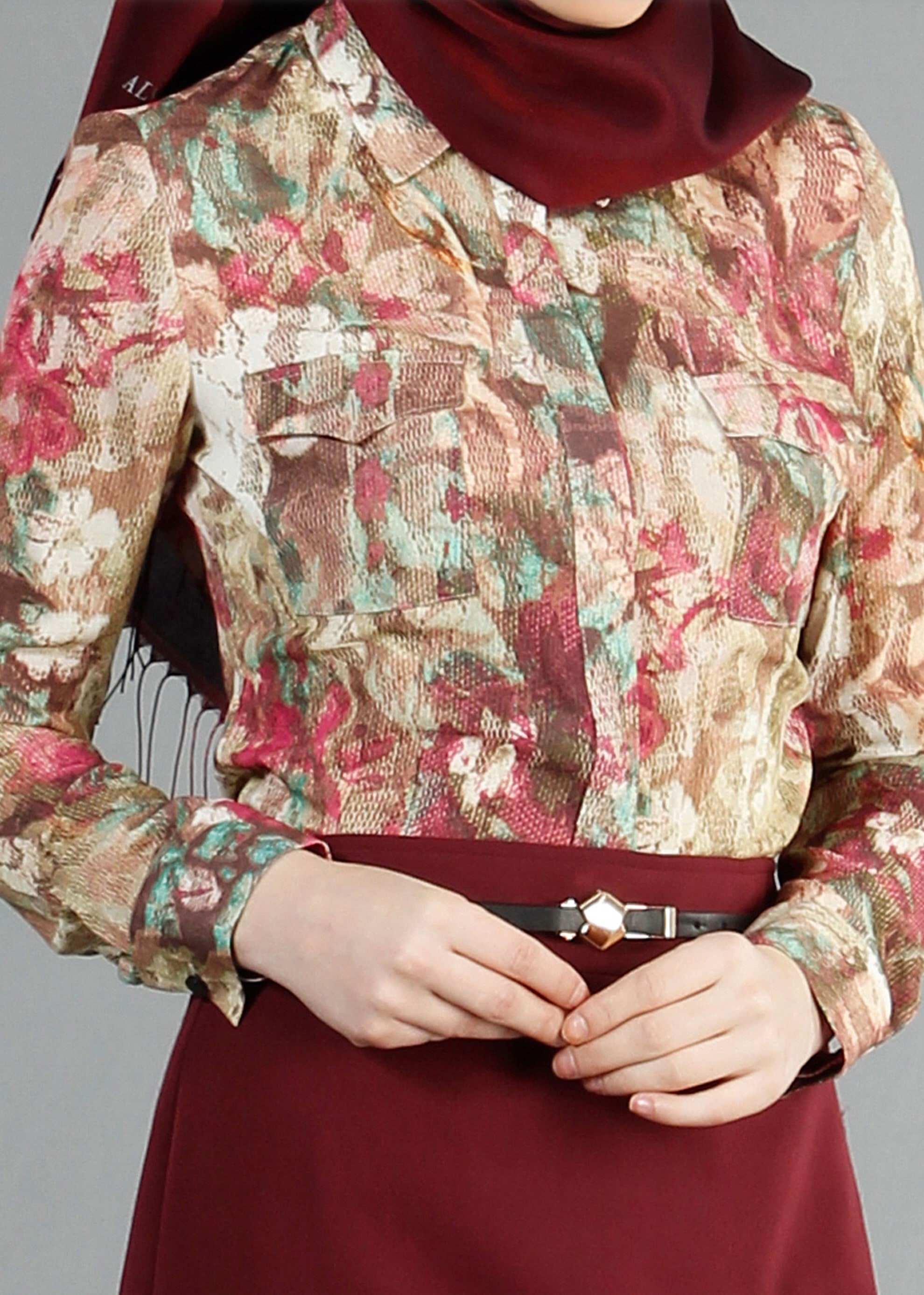 Tesettür giyim PUDRA 4310 Maglia Tesettür Bluz 36/44(38/40) TEK42