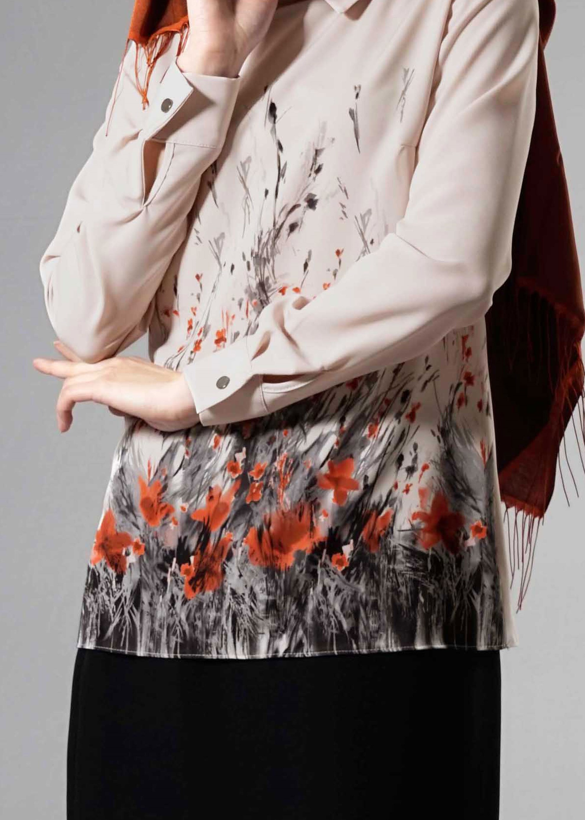 Tesettür giyim BEJ 4311 Koshiba Tesettür Bluz 38/44