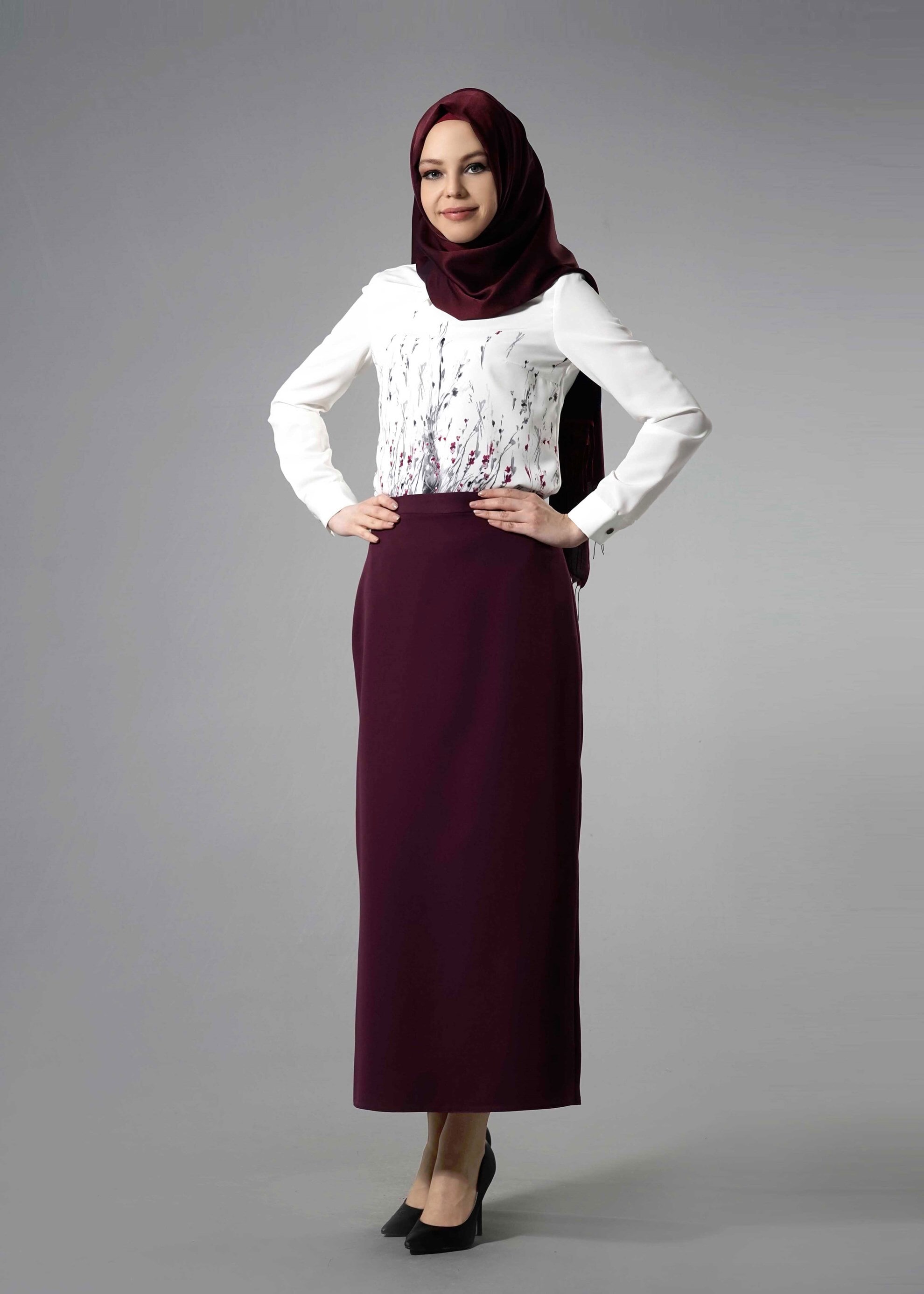 Tesettür giyim BEJ 4311 Koshiba Tesettür Bluz 38/44