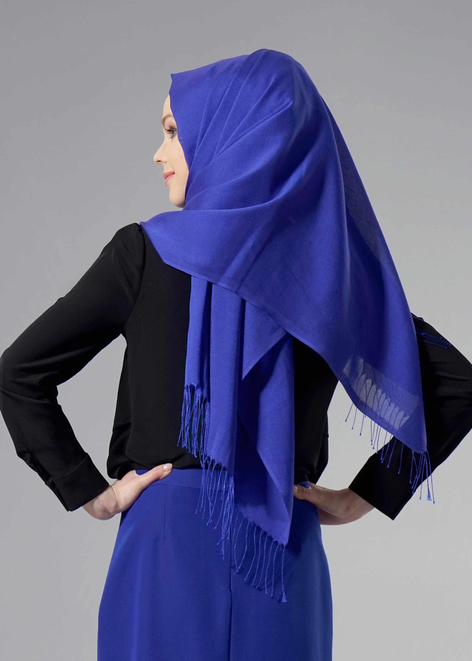 Tesettür giyim SİYAH 4429 Criss Tesettür Bluz 38/44