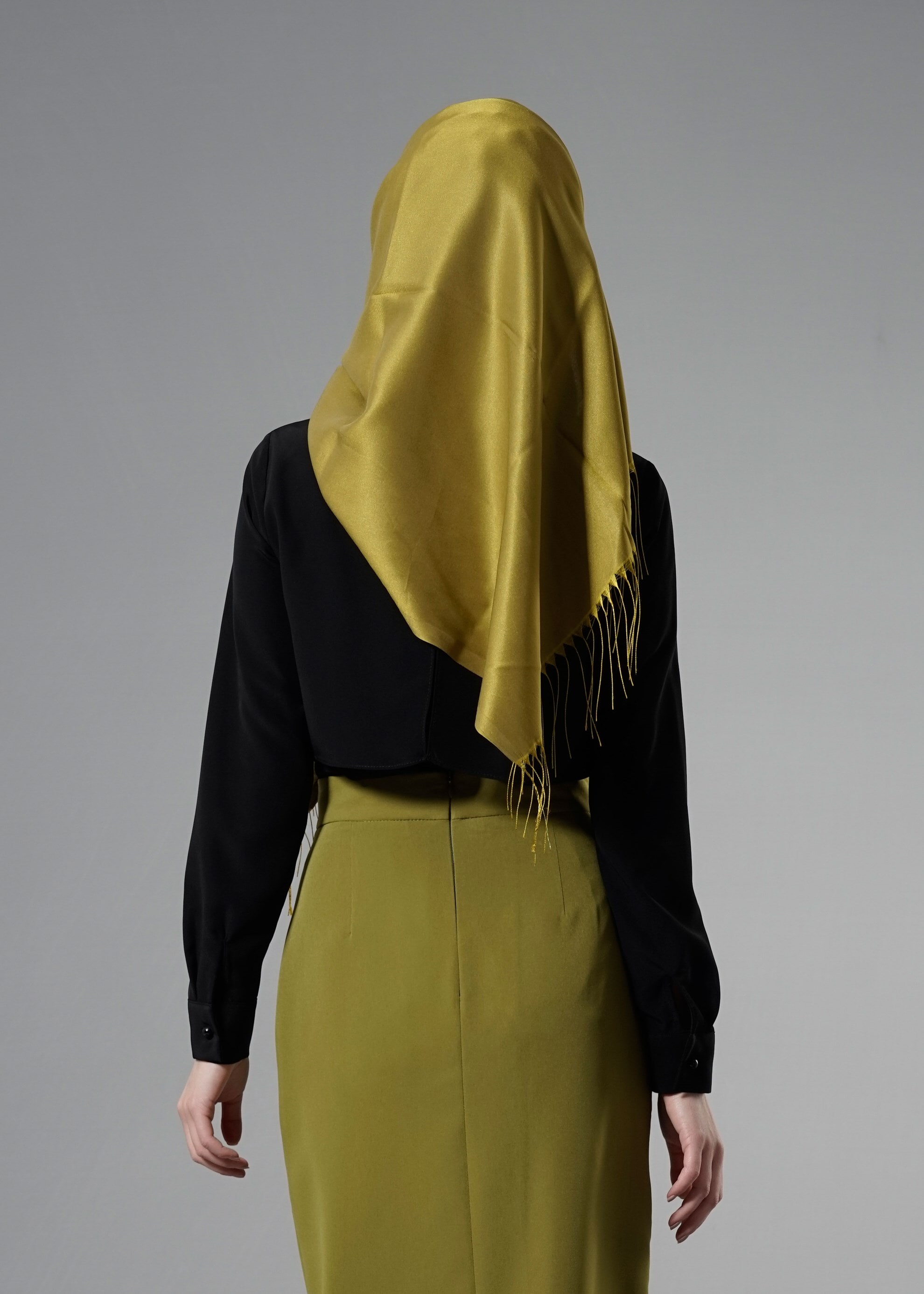 Tesettür giyim SİYAH 4443 New Loren Tesettür Bluz 36/44(38) TEK40