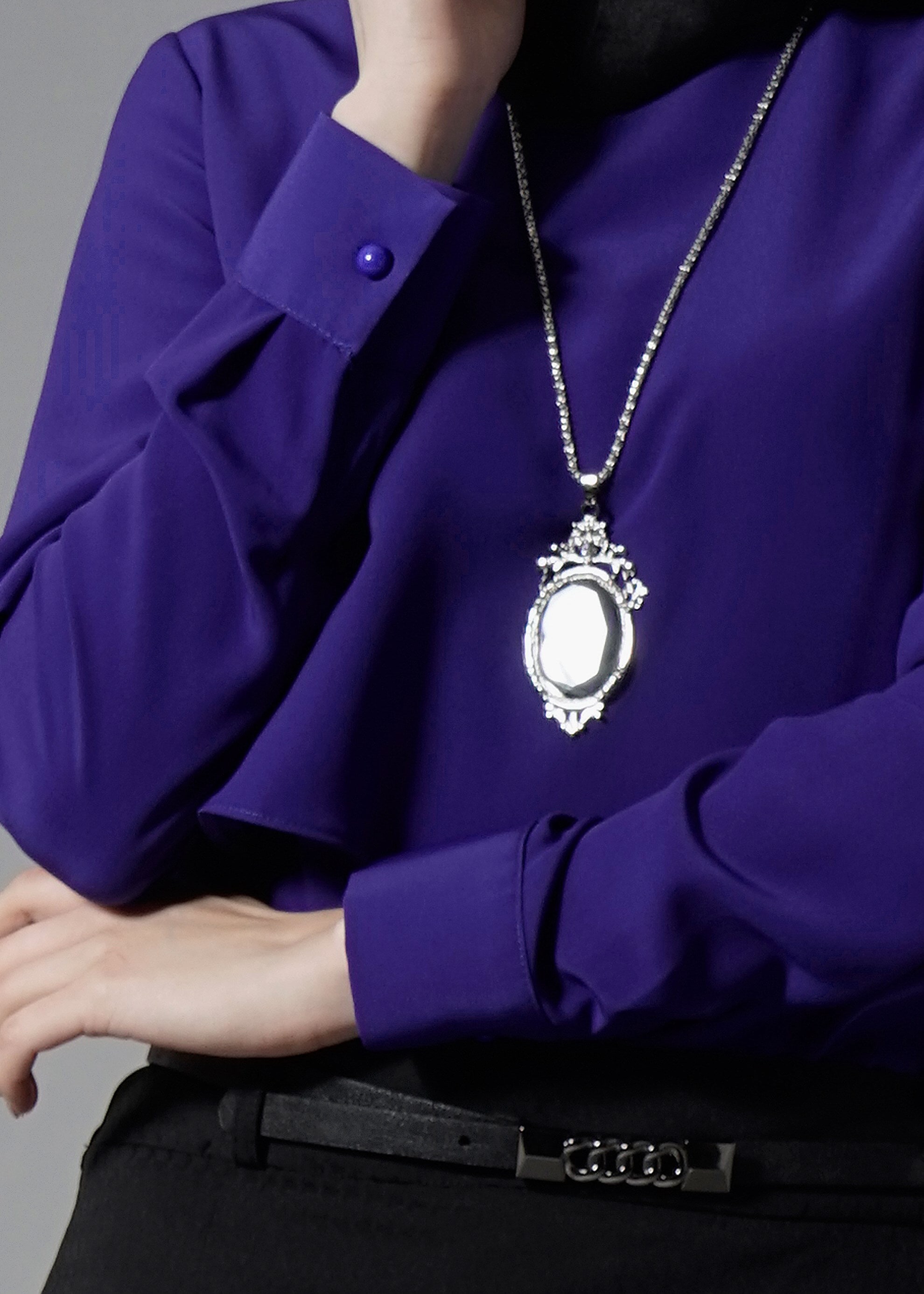 Tesettür giyim MAVİ 4443 New Loren Tesettür Bluz 36/44(38) TEK40