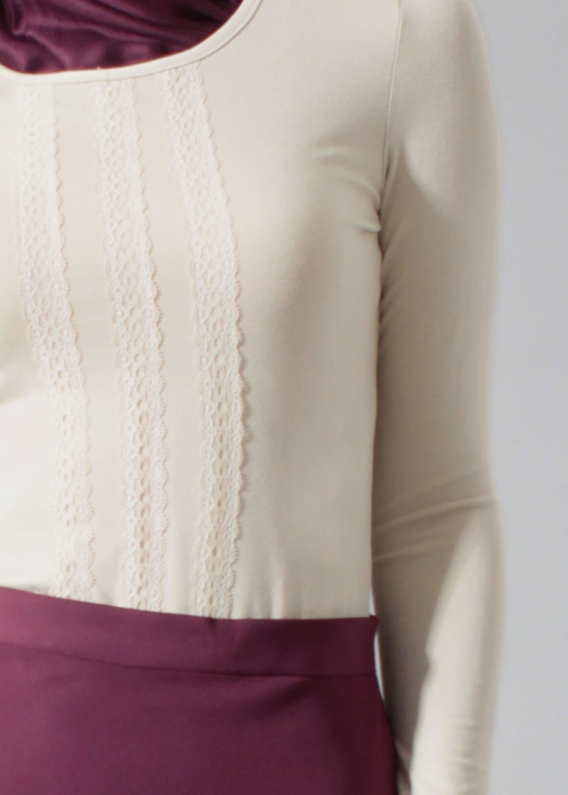 Tesettür giyim BEJ 4563 New Viscon Lycra Bluz 38/46