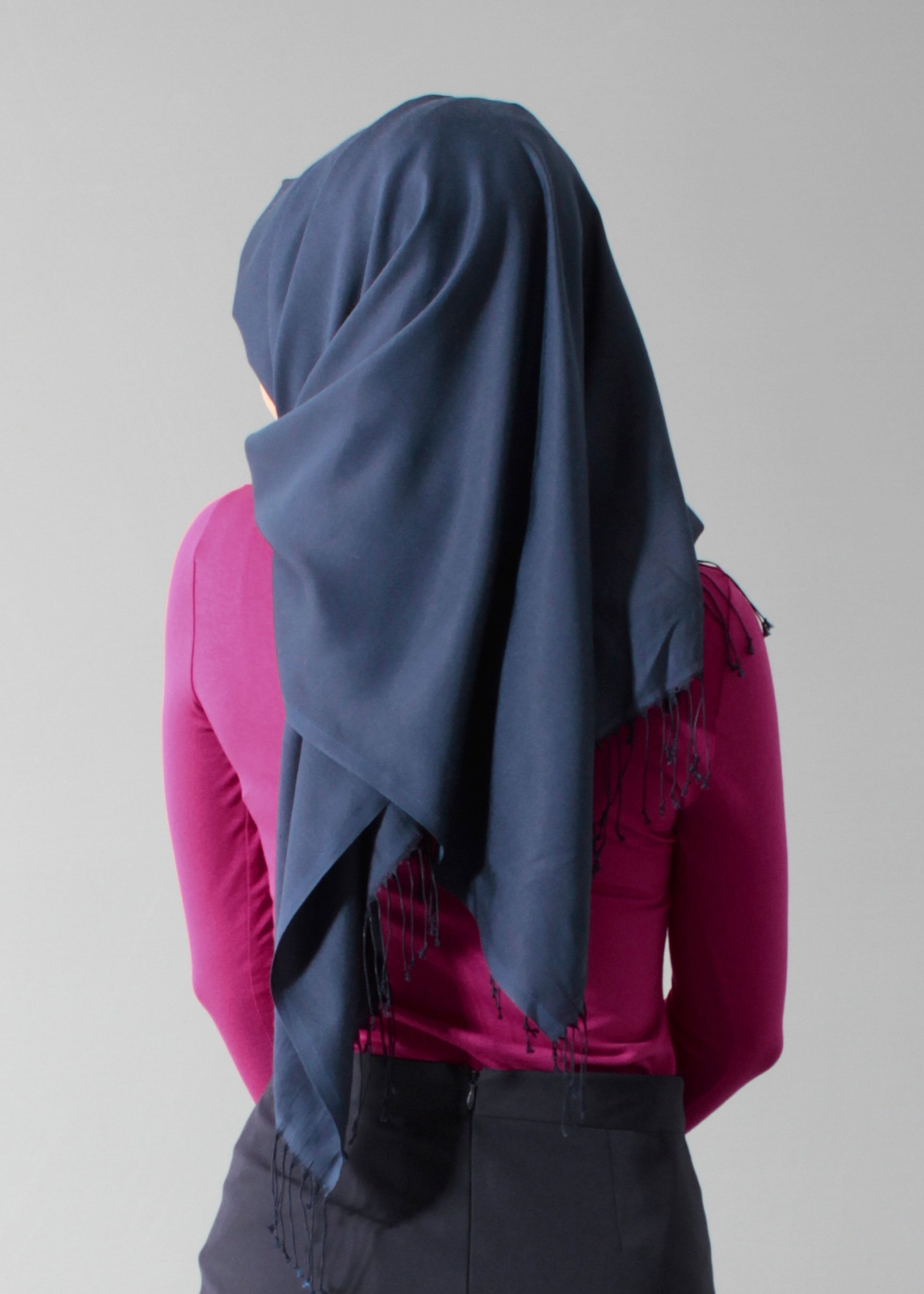 Tesettür giyim FUŞYA 4563 New Viscon Lycra Bluz 38/46