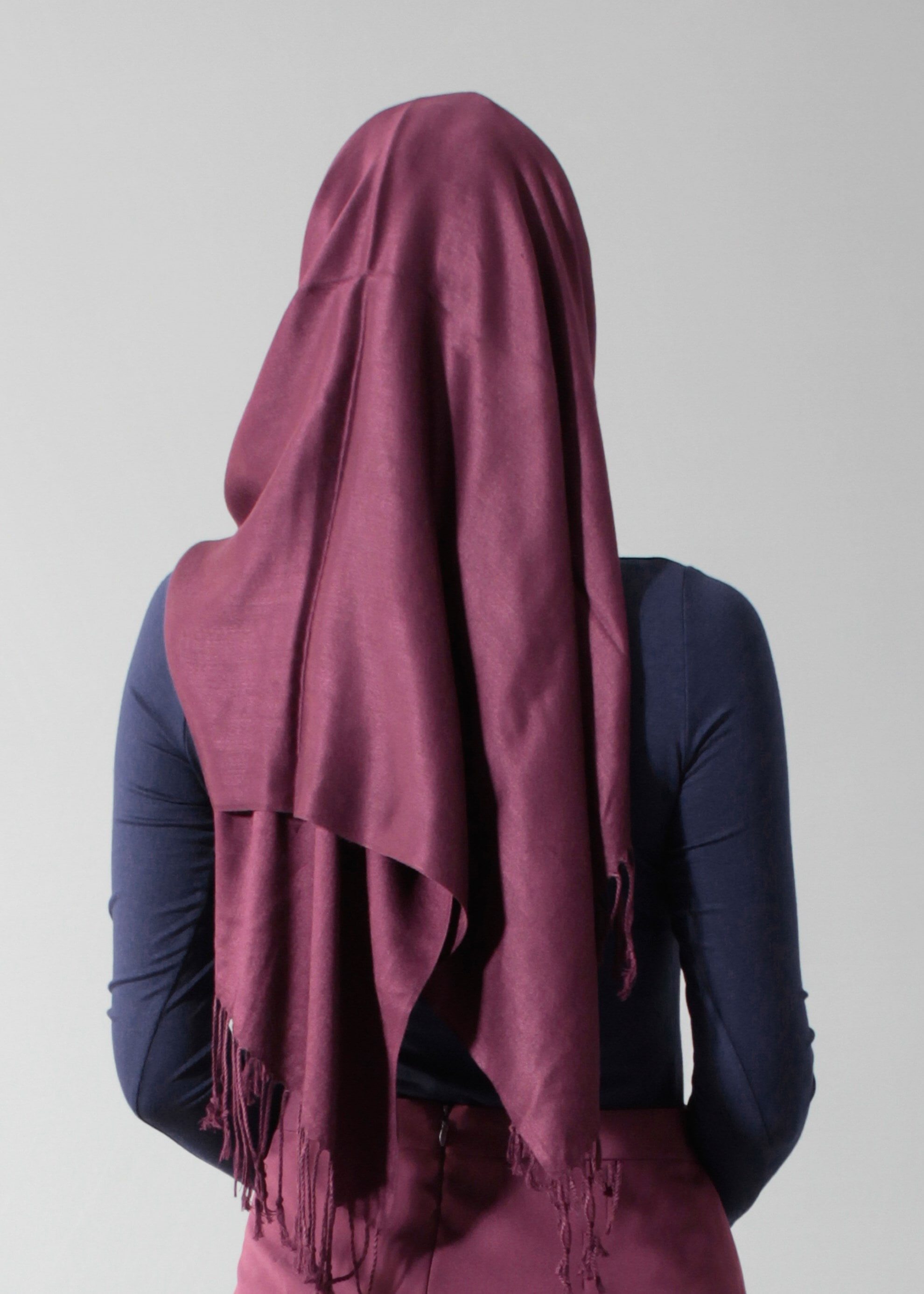 Tesettür giyim LACİVERT 4563 New Viscon Lycra Bluz 38/46