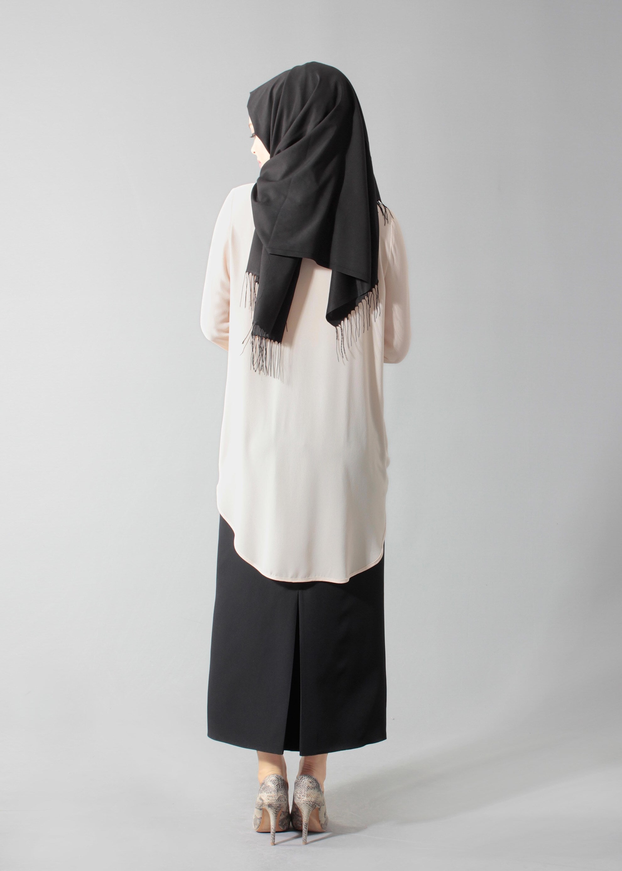 Tesettür giyim BEJ 4607 Lima Tesettür 7536 Bluz 36/44 TEK38