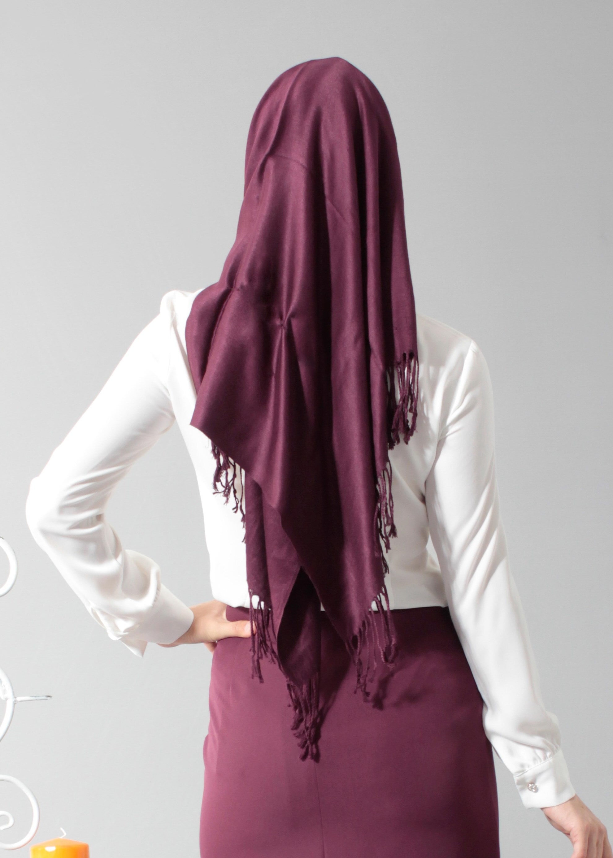 Tesettür giyim BEYAZ 4608 Soft Tesettür Bluz 38/46 TEK40