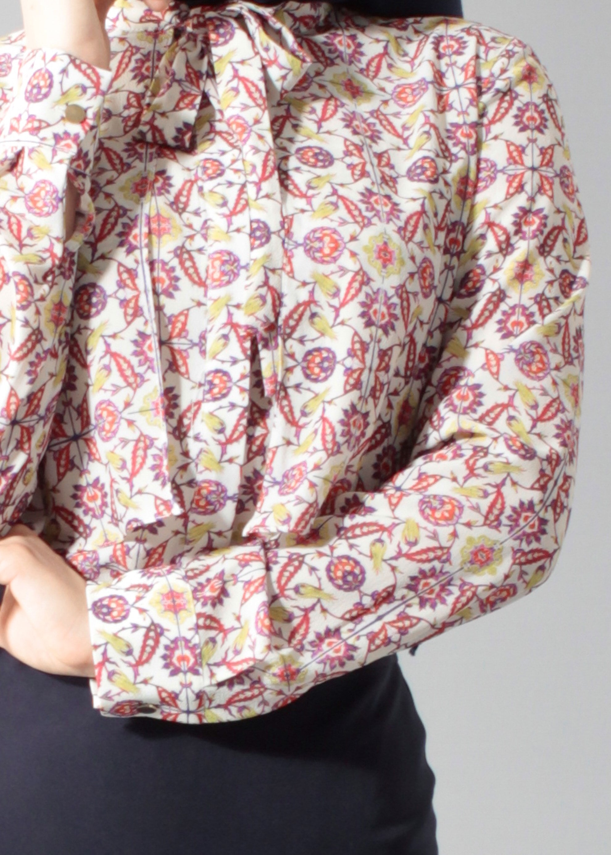 Tesettür giyim MOR 4627 Burble 7946 Tesettür Bluz 38/44 TEK36