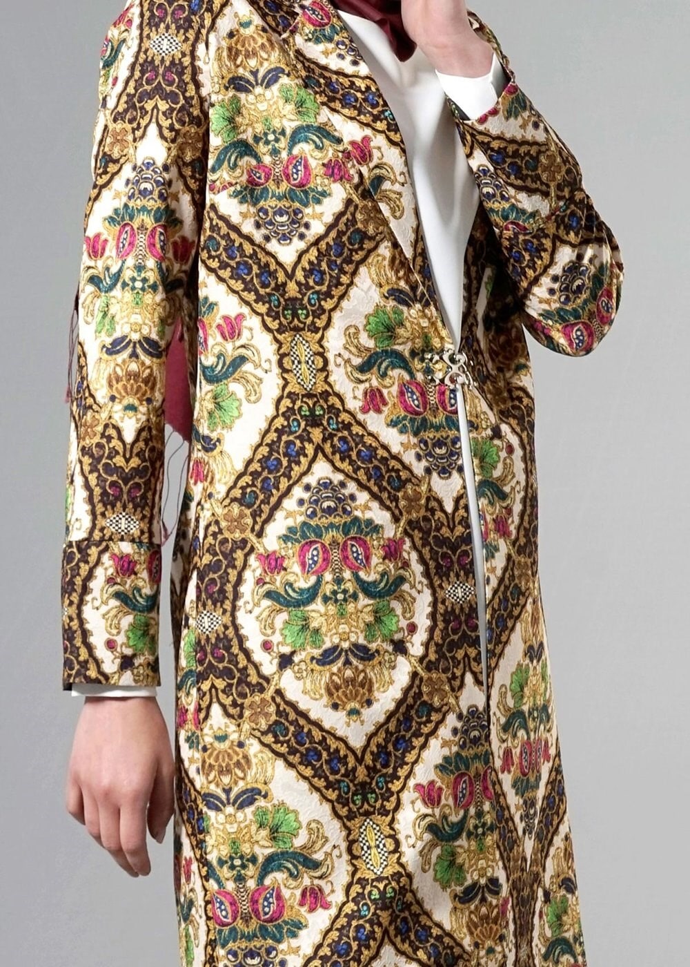 Tesettür giyim SİYAH 4507 Almina Tesettür 30011 Ceket 38/44