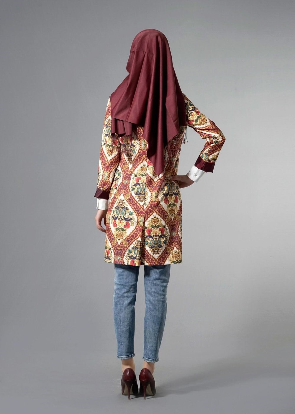 Tesettür giyim MÜRDÜM 4507 Almina Tesettür 30011 Ceket 38/44