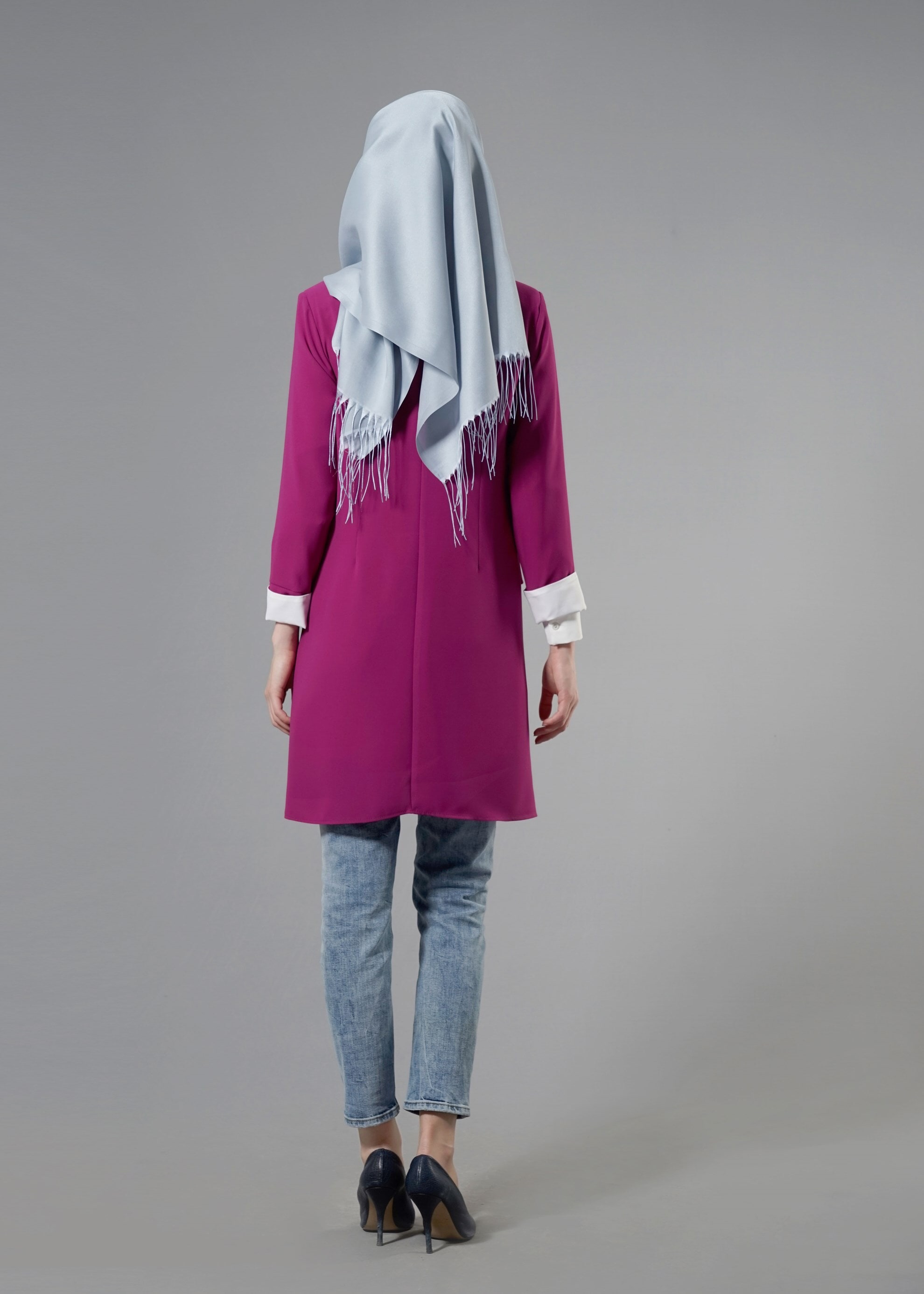 Tesettür giyim MOR 4526 3731 Tesettür Ceket 36/44(38-40) TEK42