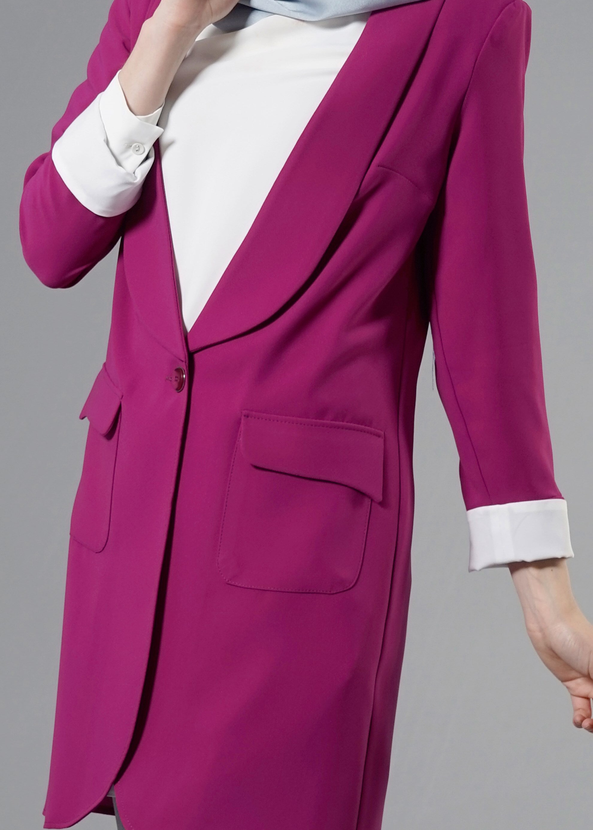 Tesettür giyim MOR 4526 3731 Tesettür Ceket 36/44(38-40) TEK42