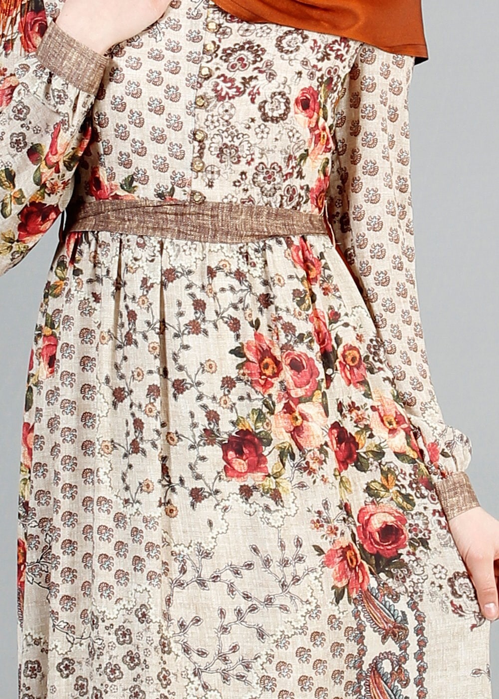 Tesettür giyim BEJ 4251 Maglia Tesettür Elbise 36/44(38/40)