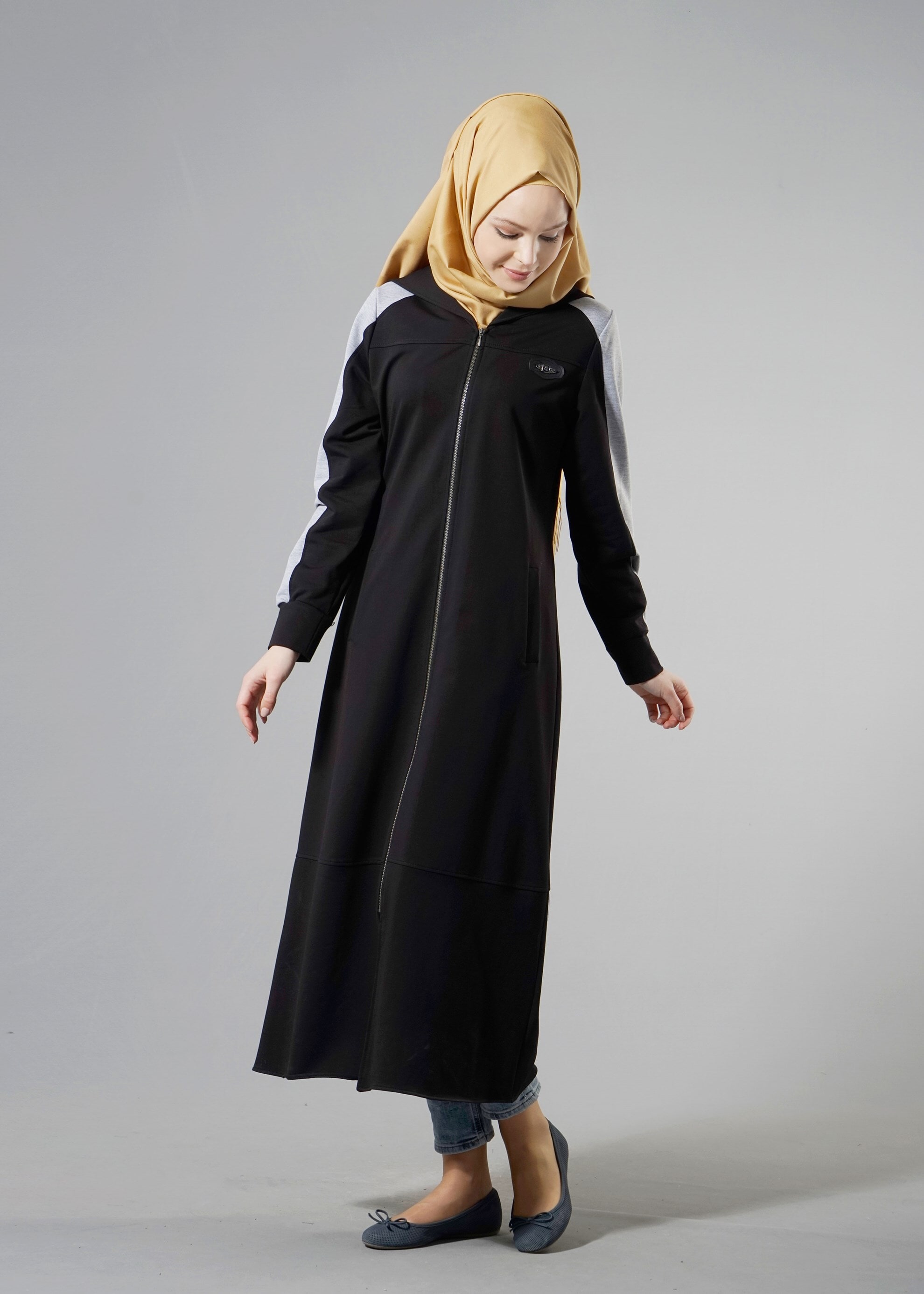 Tesettür giyim SİYAH 4216 HİLDA EŞOFMAN 38/46