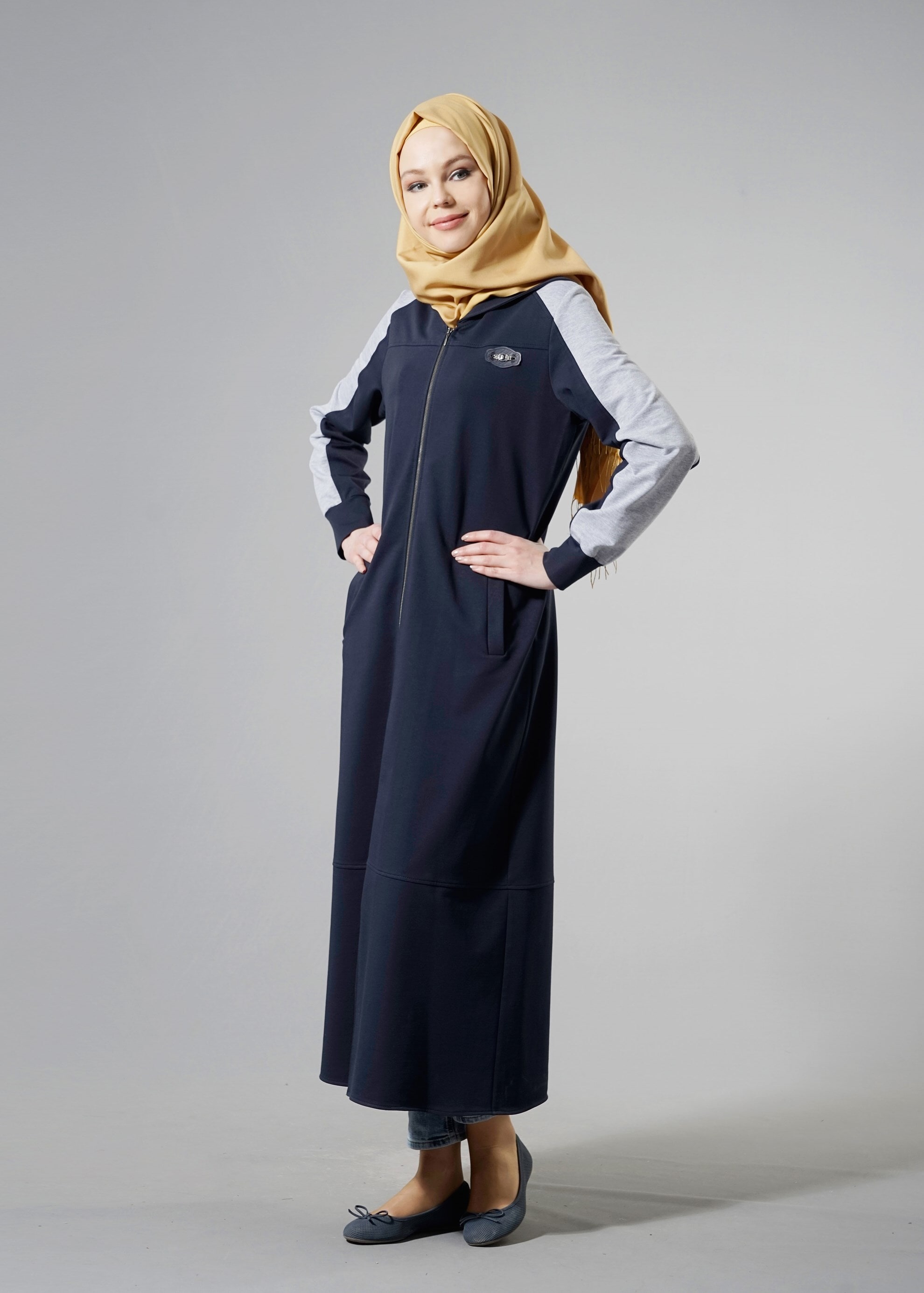 Tesettür giyim LACİVERT 4216 HİLDA EŞOFMAN 38/46